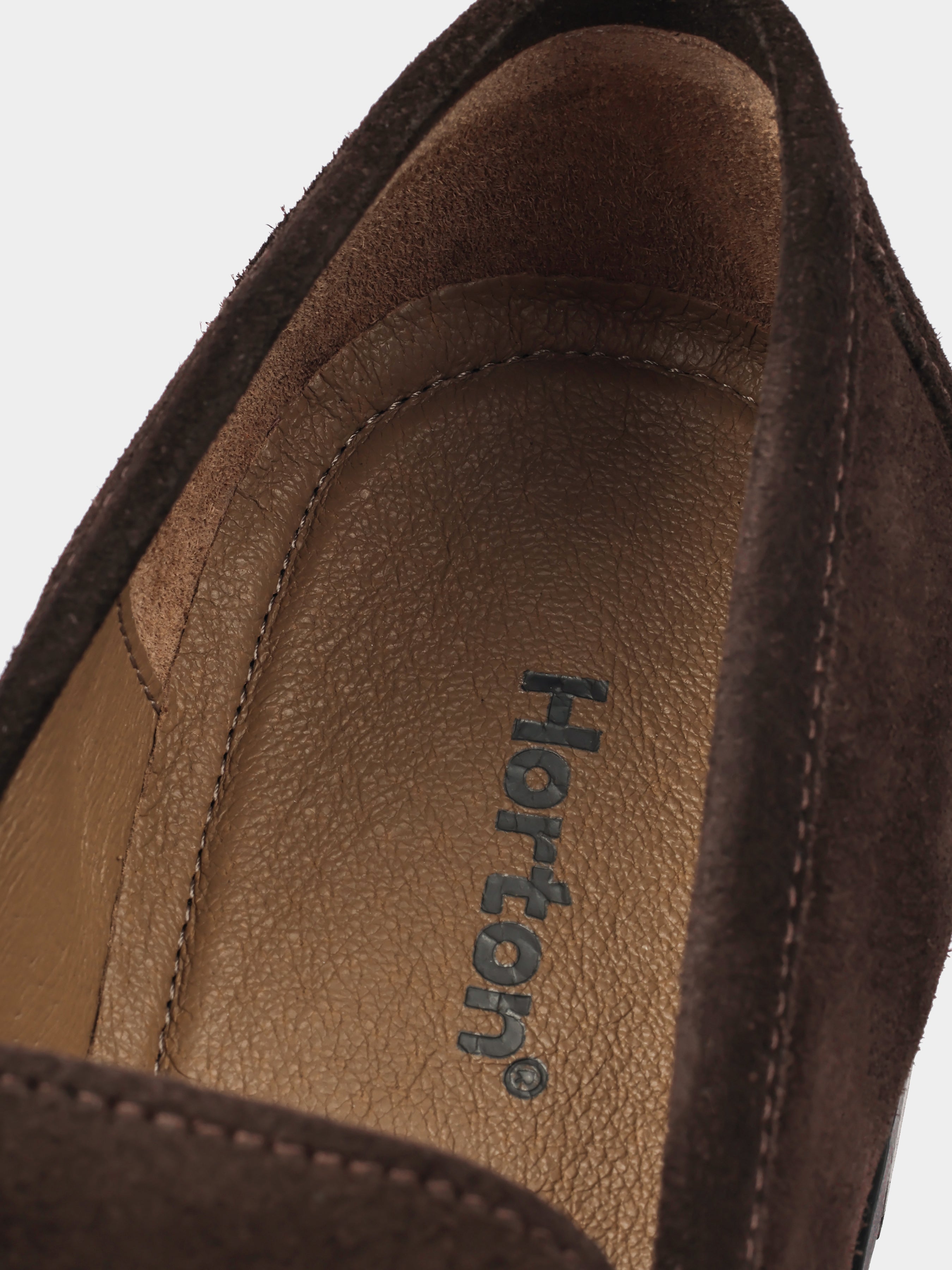 Demini Brown Suede Loafers