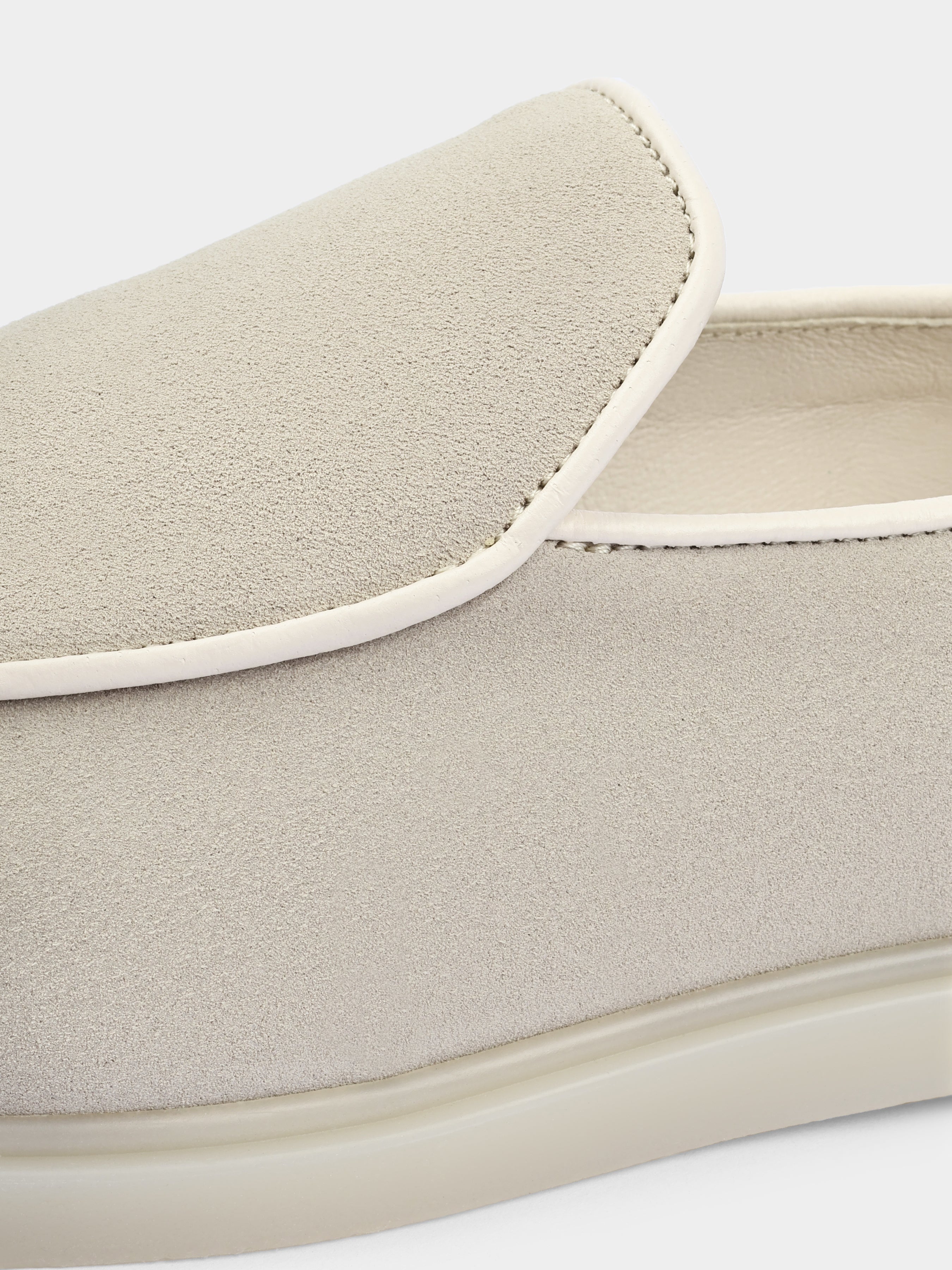Denno Beige Loafers