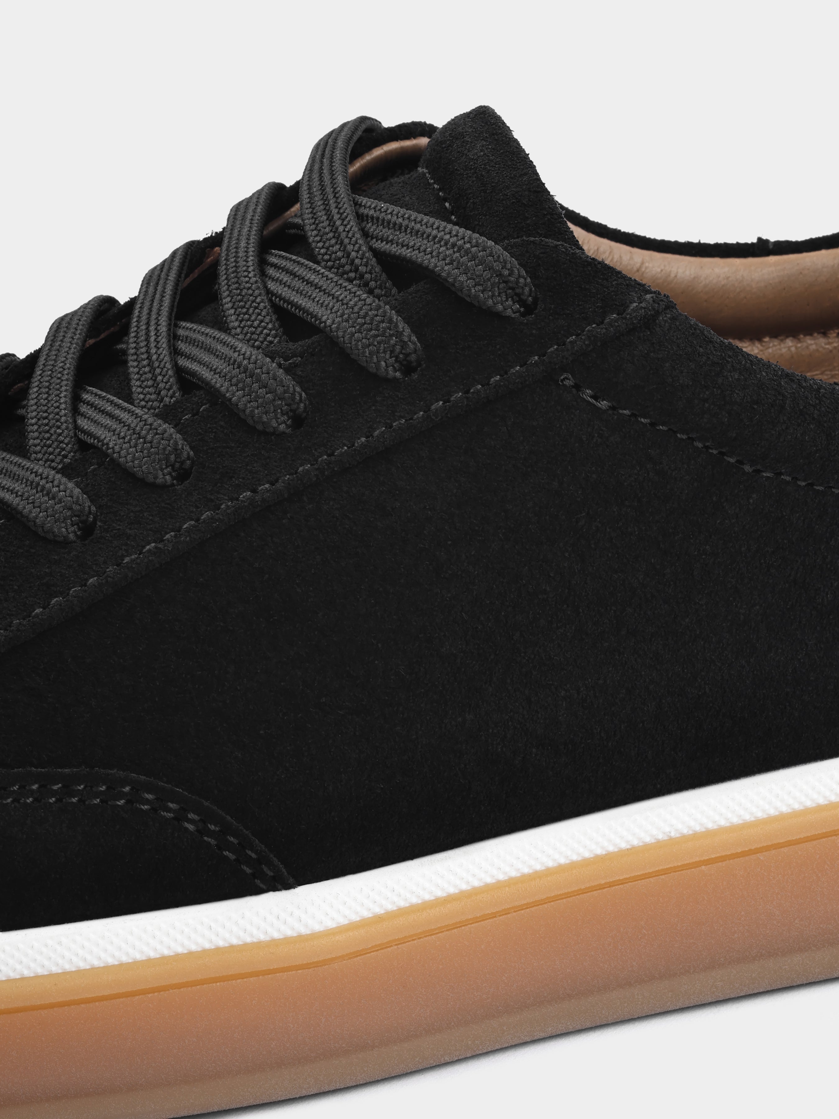 Volere Black Suede Sneakers