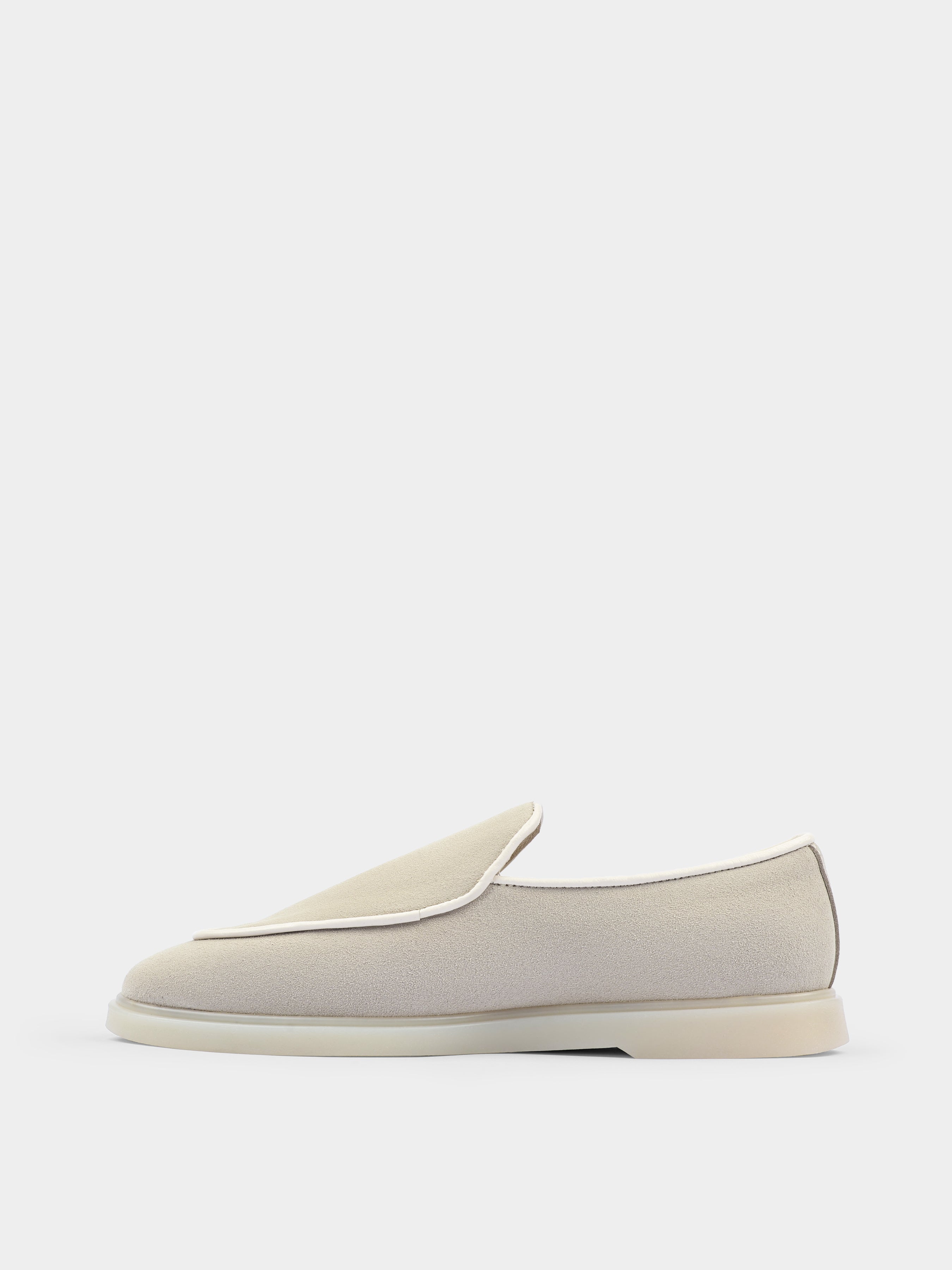 Denno Beige Loafers