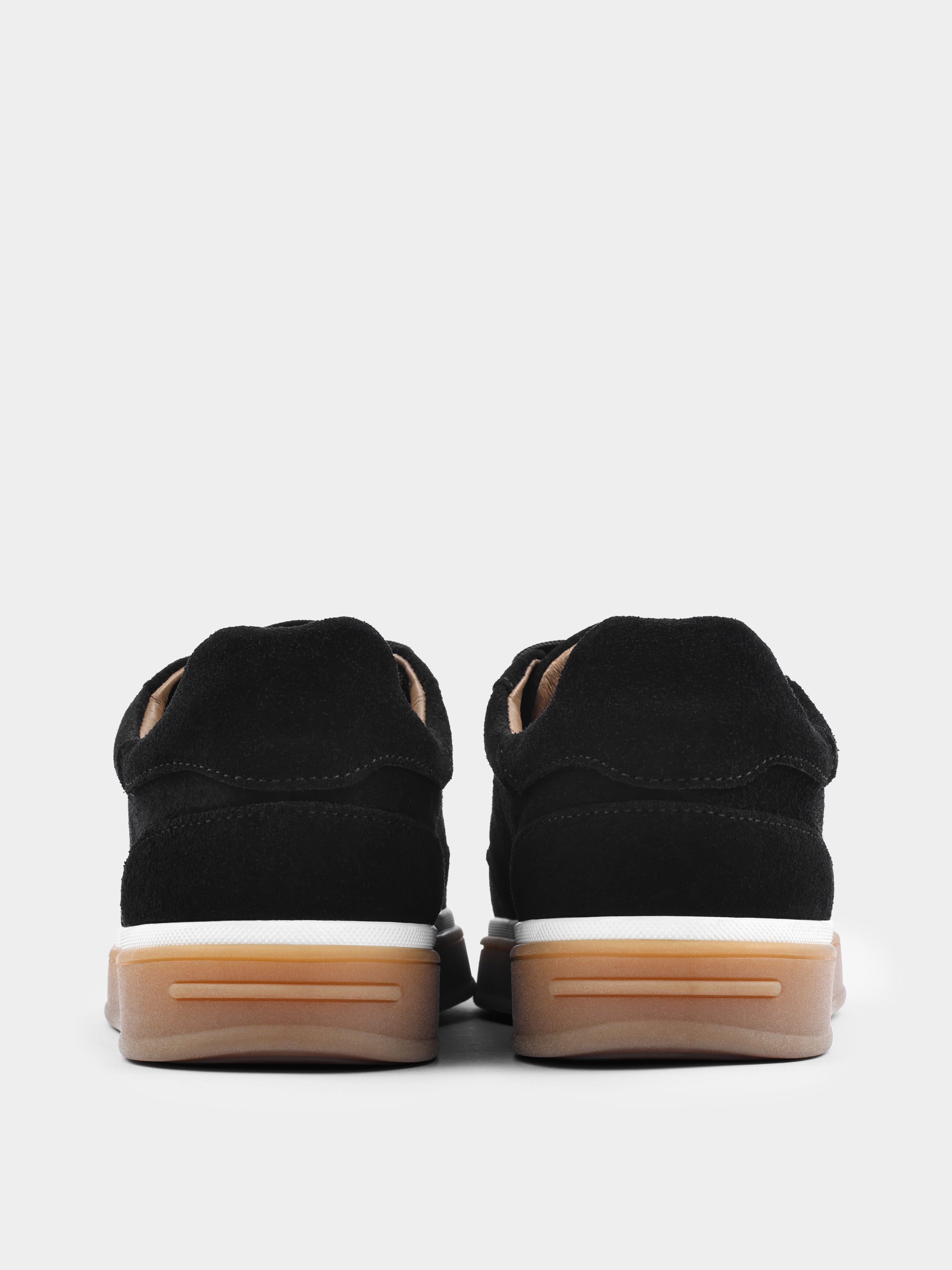 Volere Black Suede Sneakers