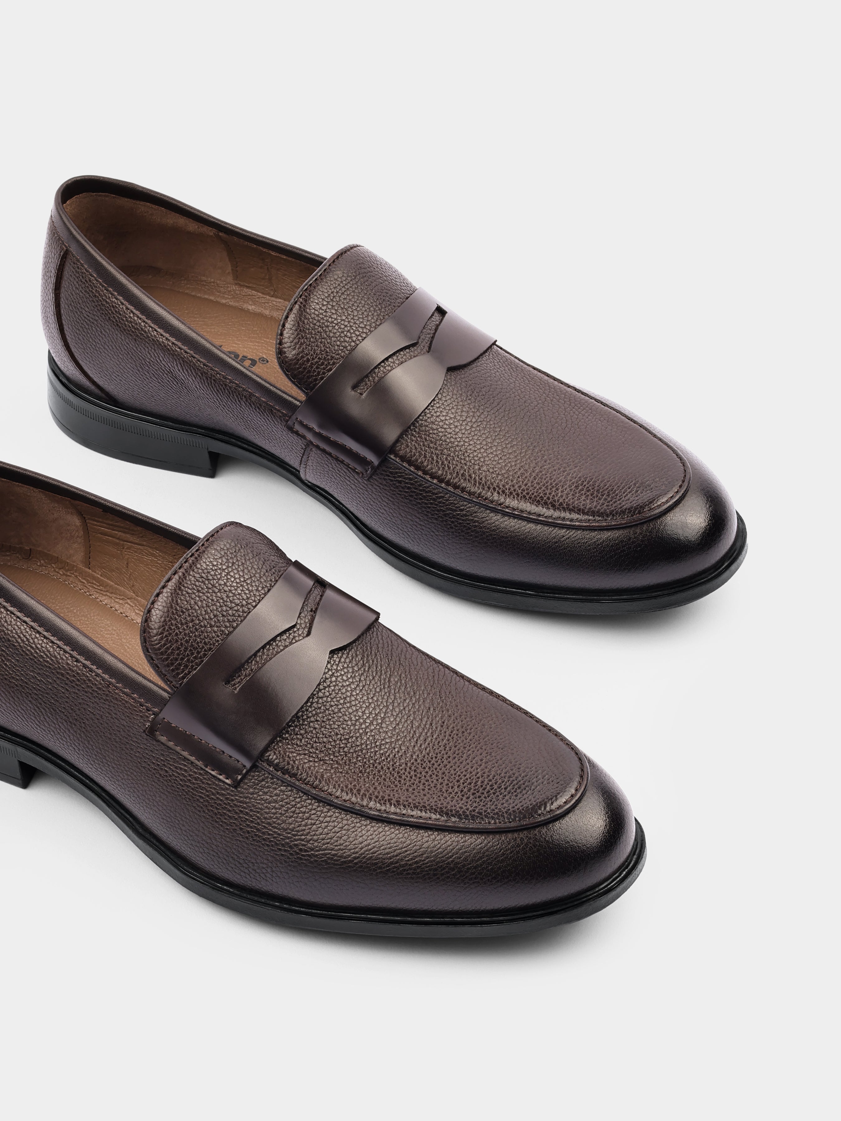 Demini Dark Brown Loafers