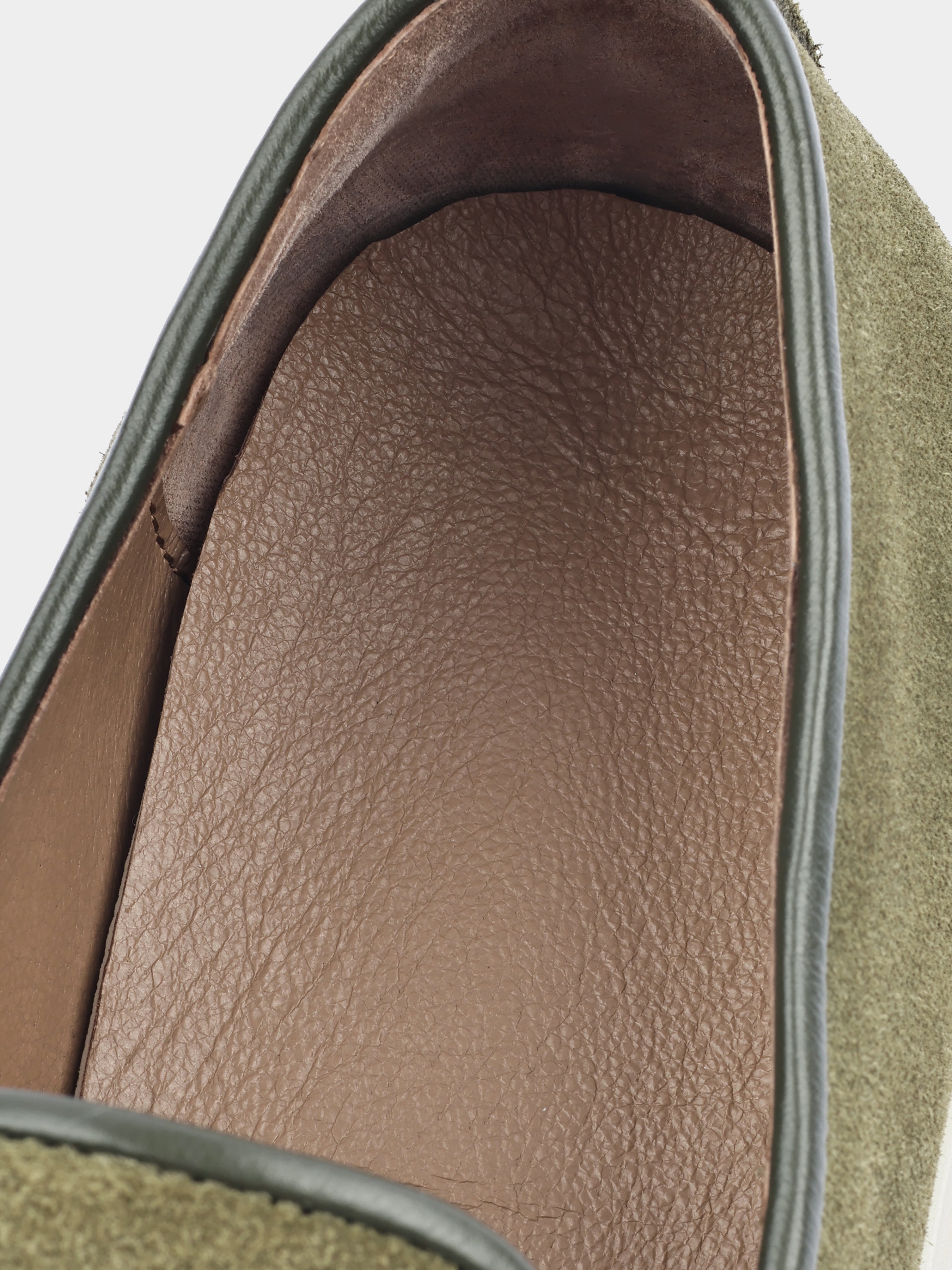Denno Green Loafers