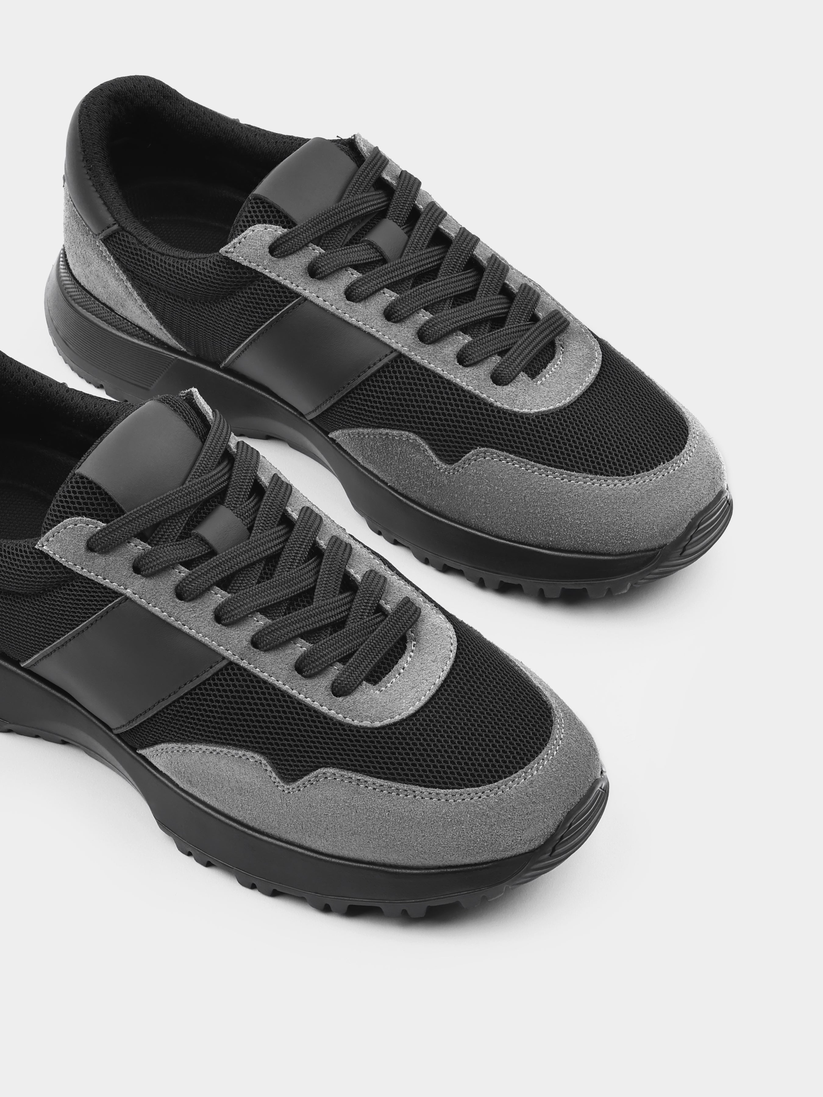 Lasciare Grey Black Sneakers
