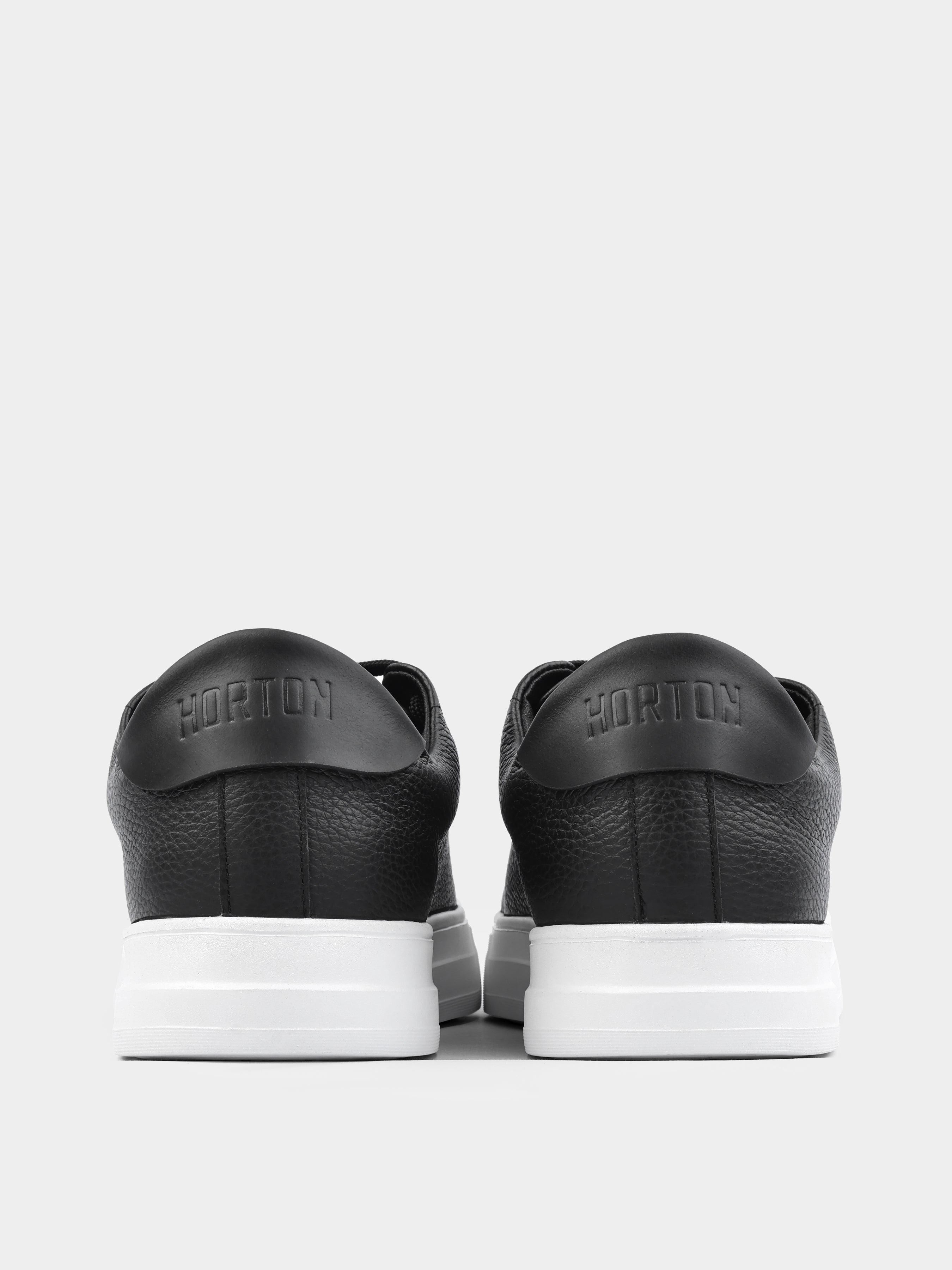 Cento Matte Black White Sneakers