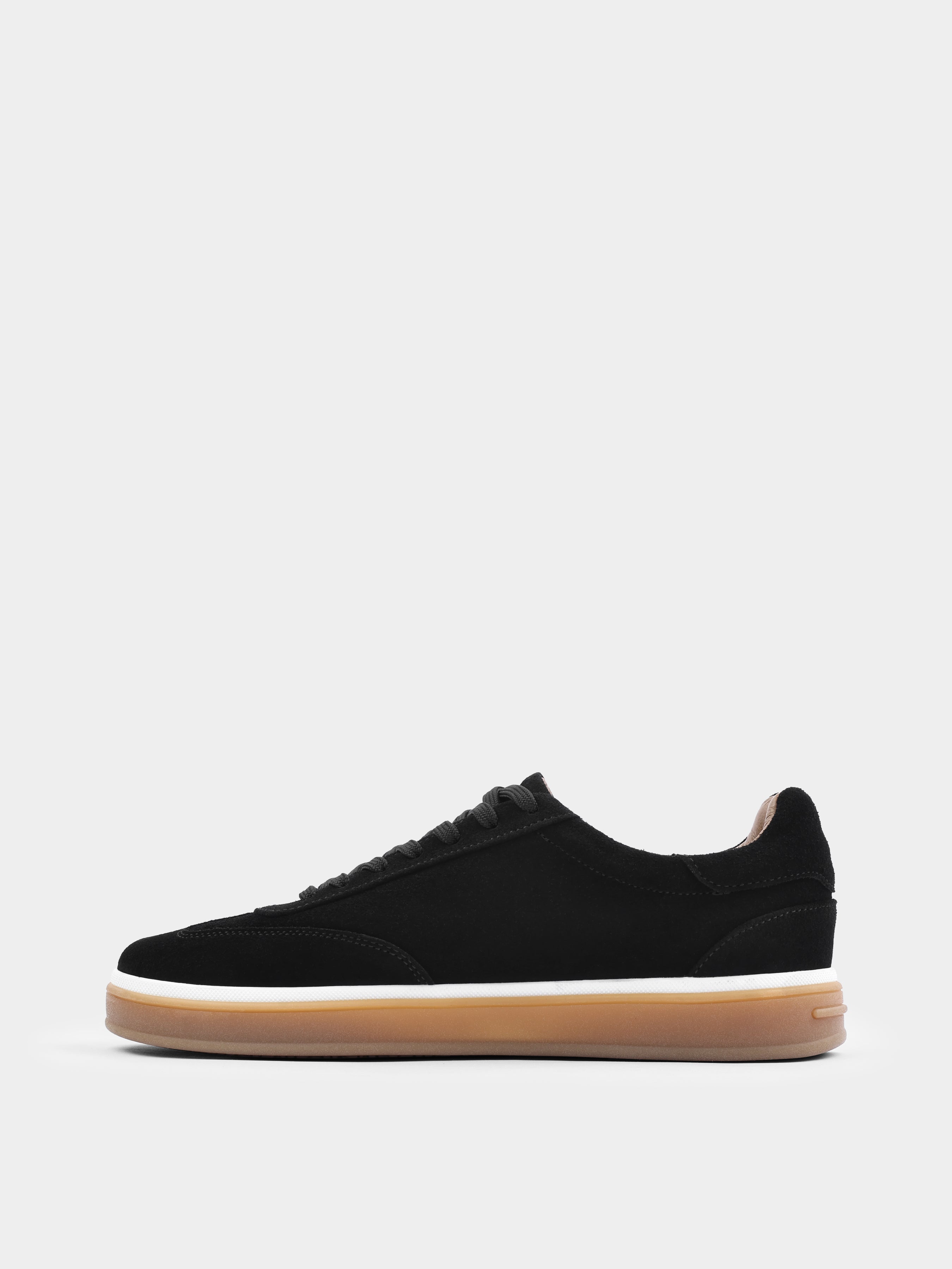 Volere Black Suede Sneakers