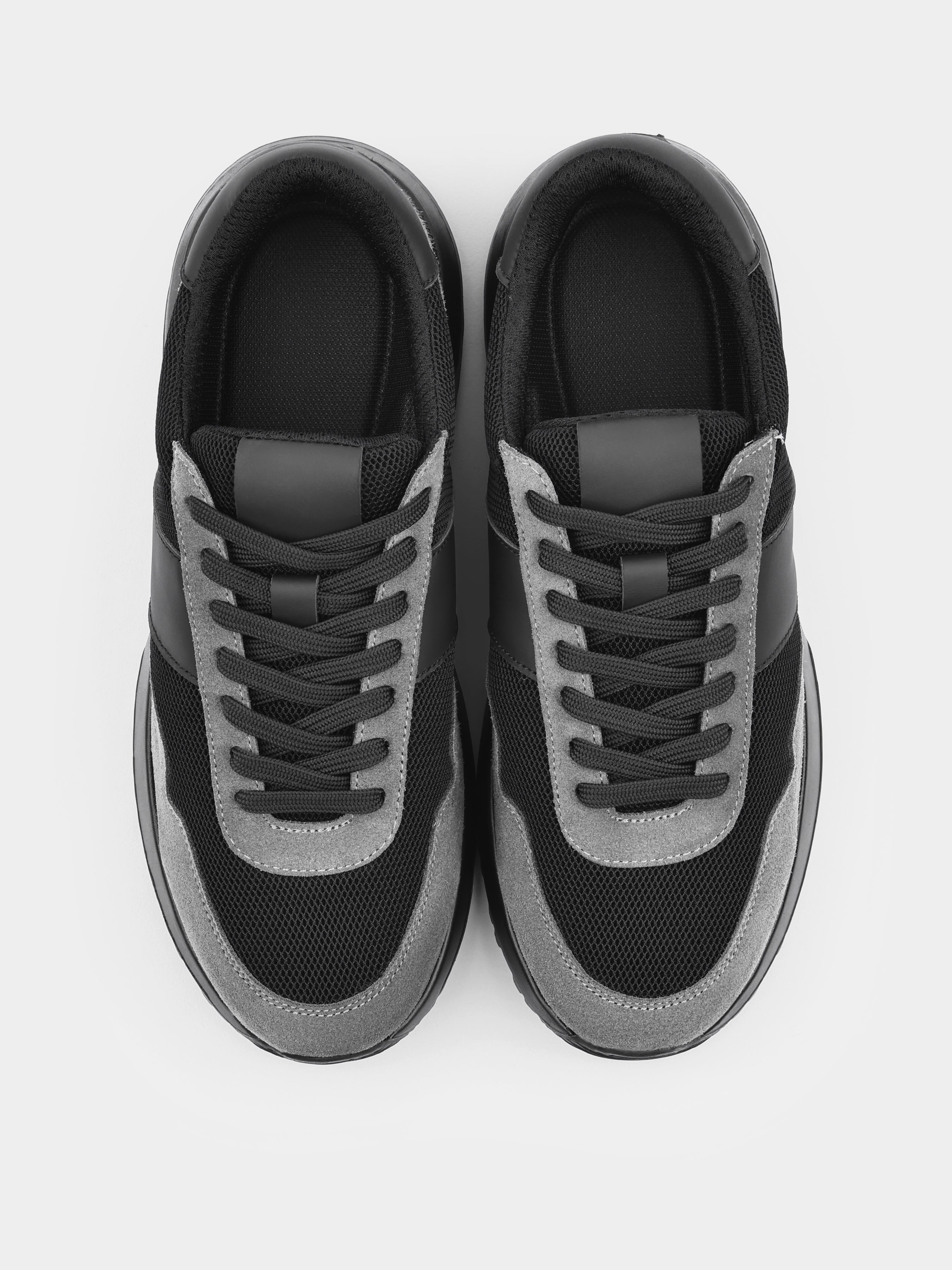 Lasciare Grey Black Sneakers