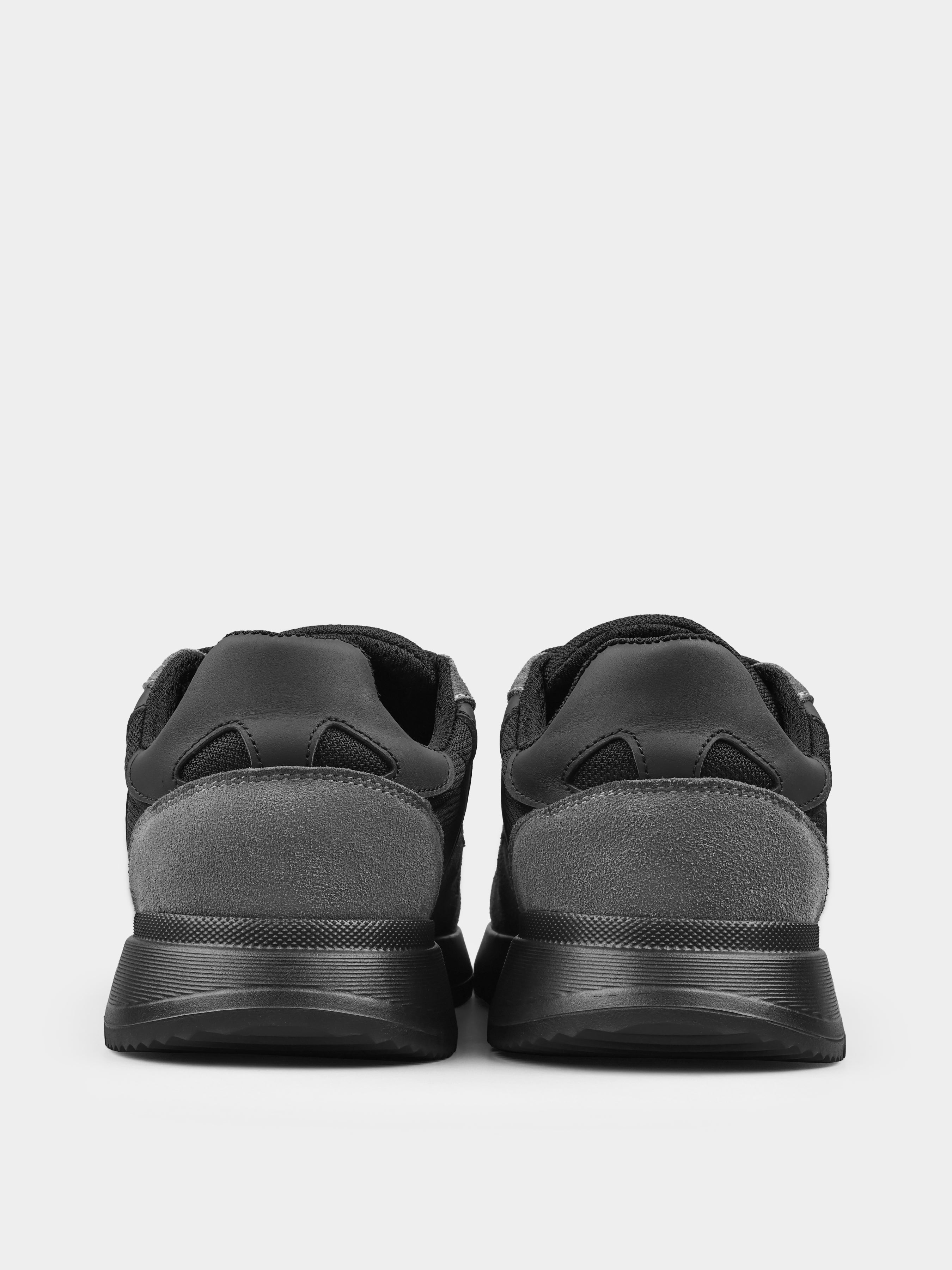 Sneakers, Agordo,Grey, Men's shoes, natural genuine suede/Cordura 1000D upper and textile lining, heel view