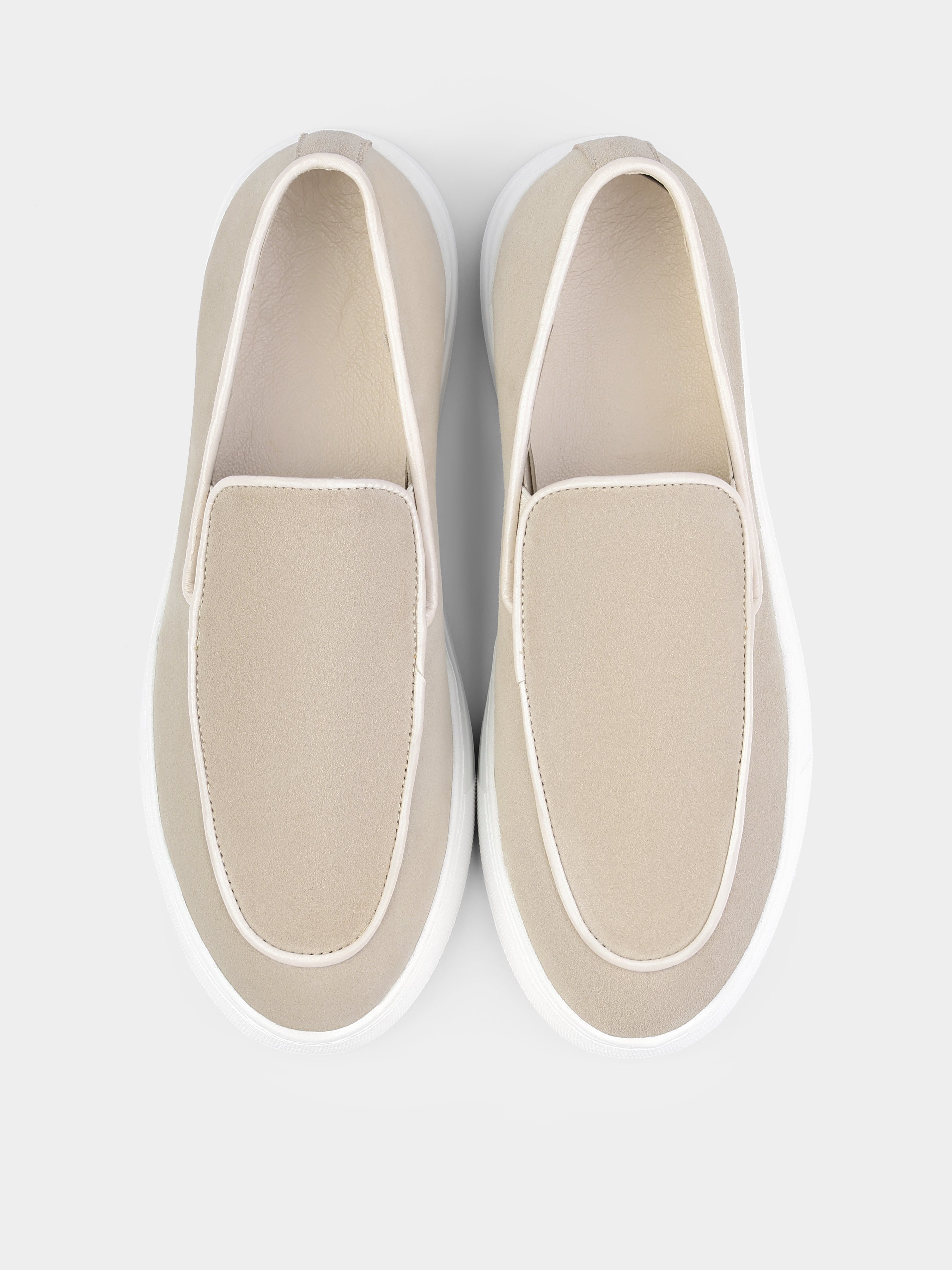 Oscuro Beige Loafers