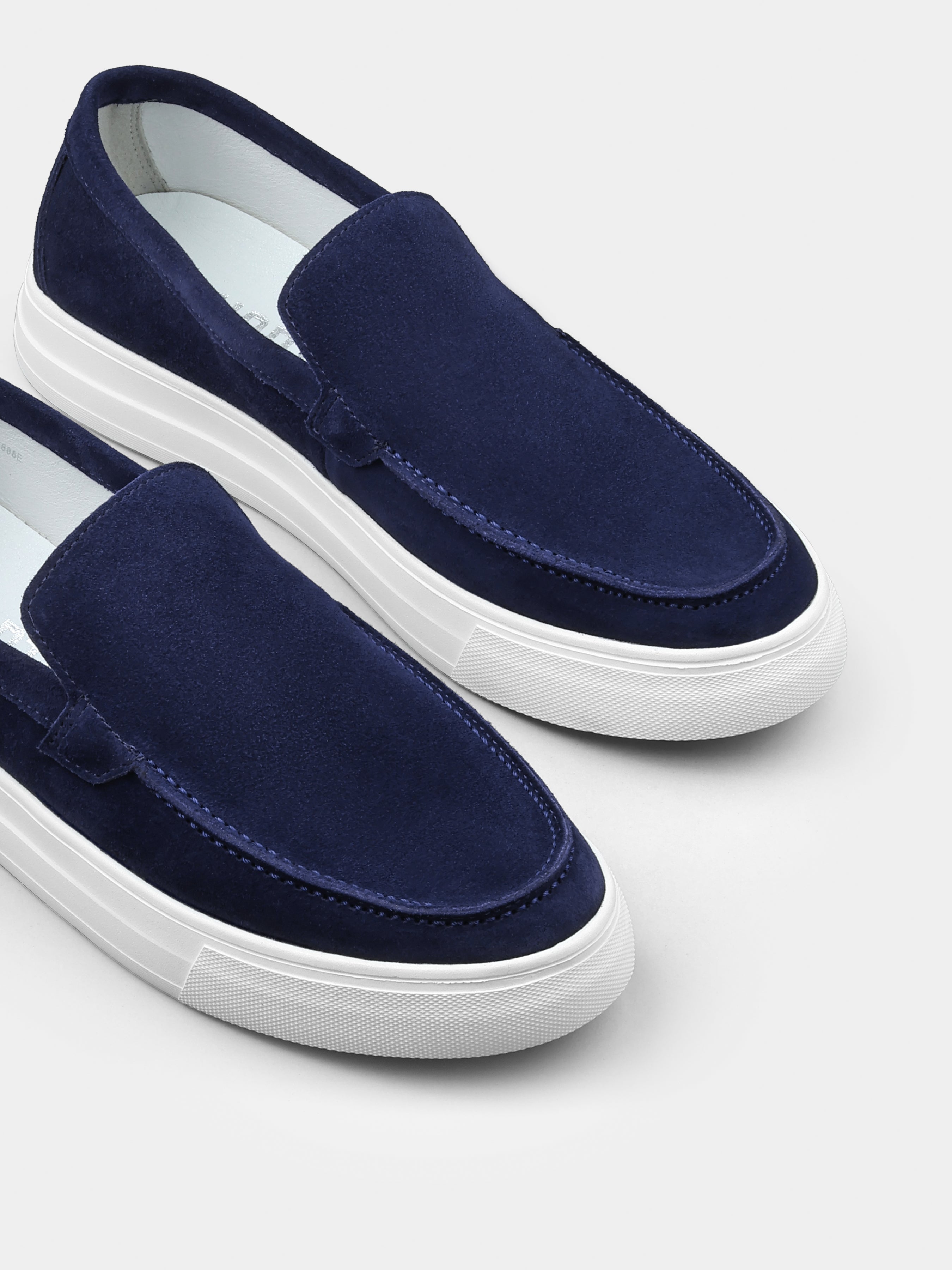 Spectrum Navy Loafers