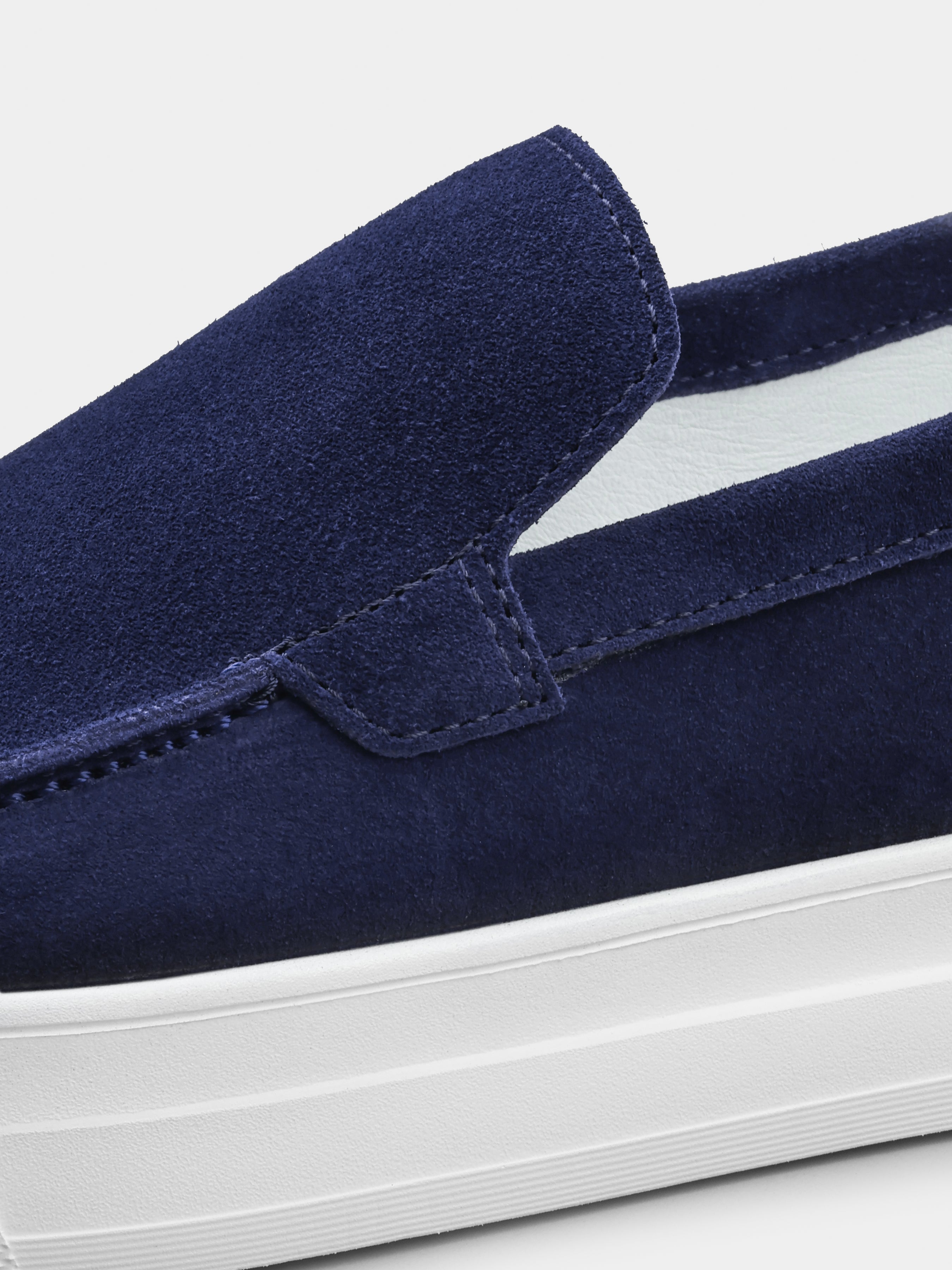 Spectrum Navy Loafers