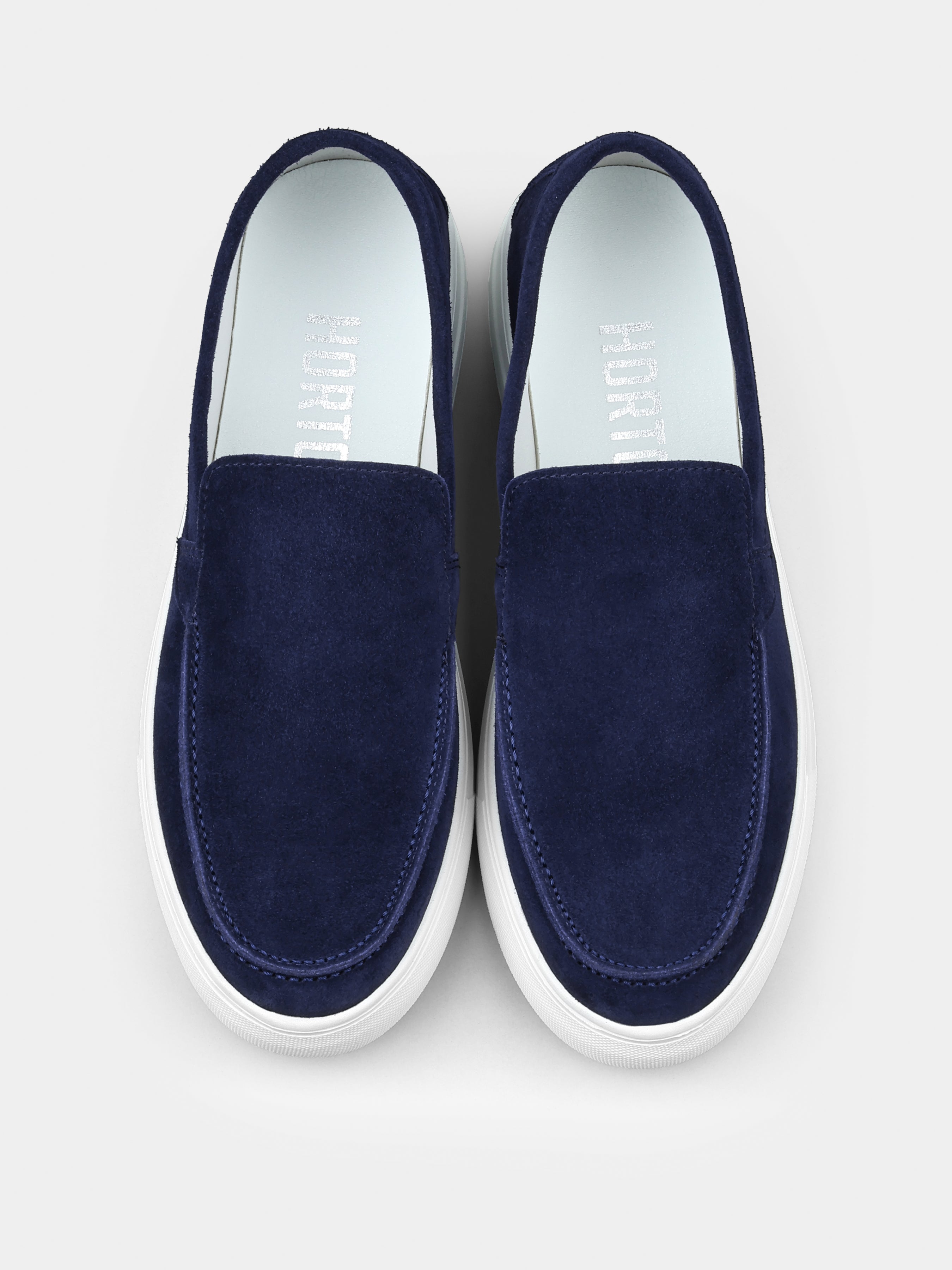 Spectrum Navy Loafers