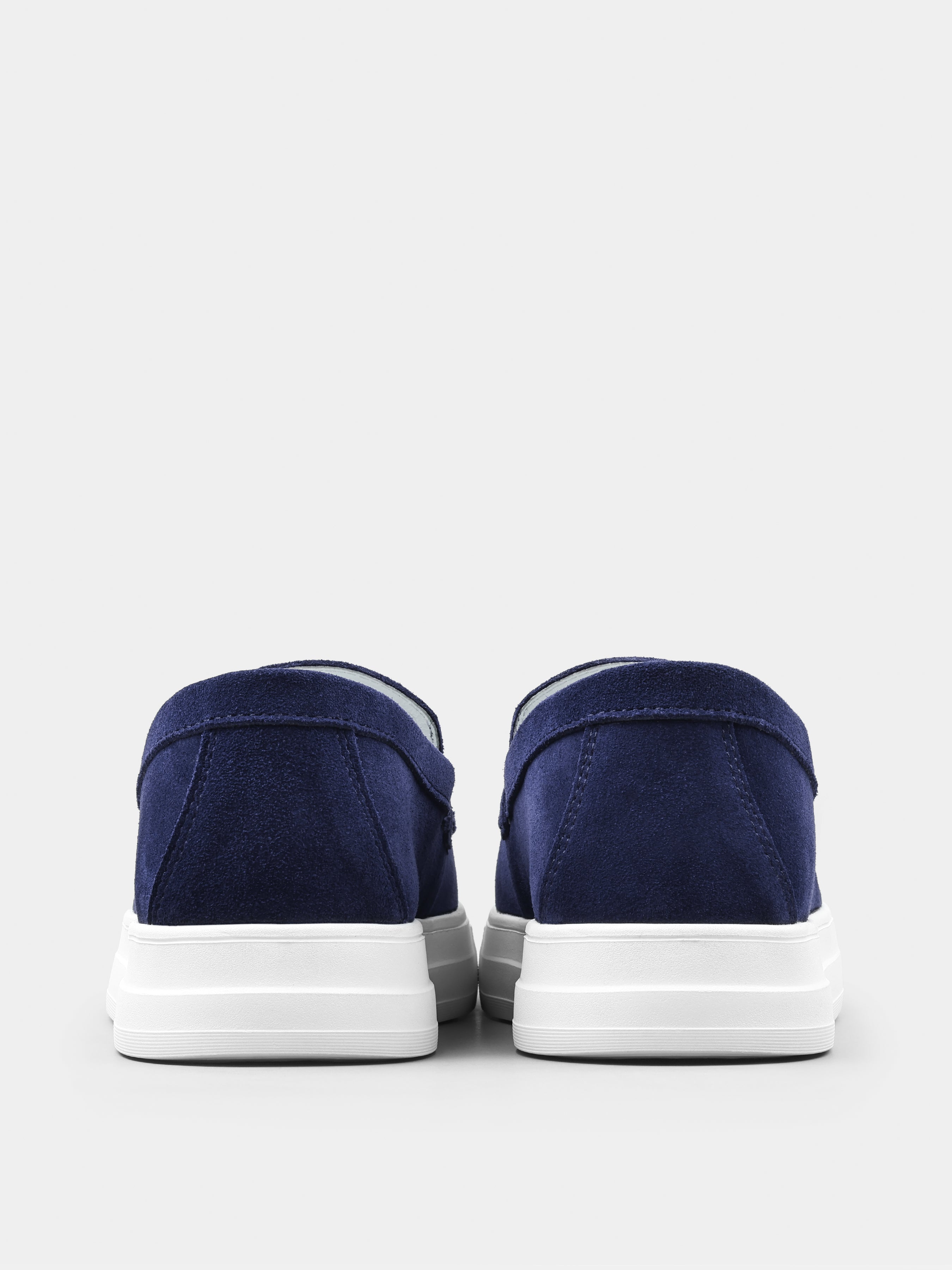Spectrum Navy Loafers