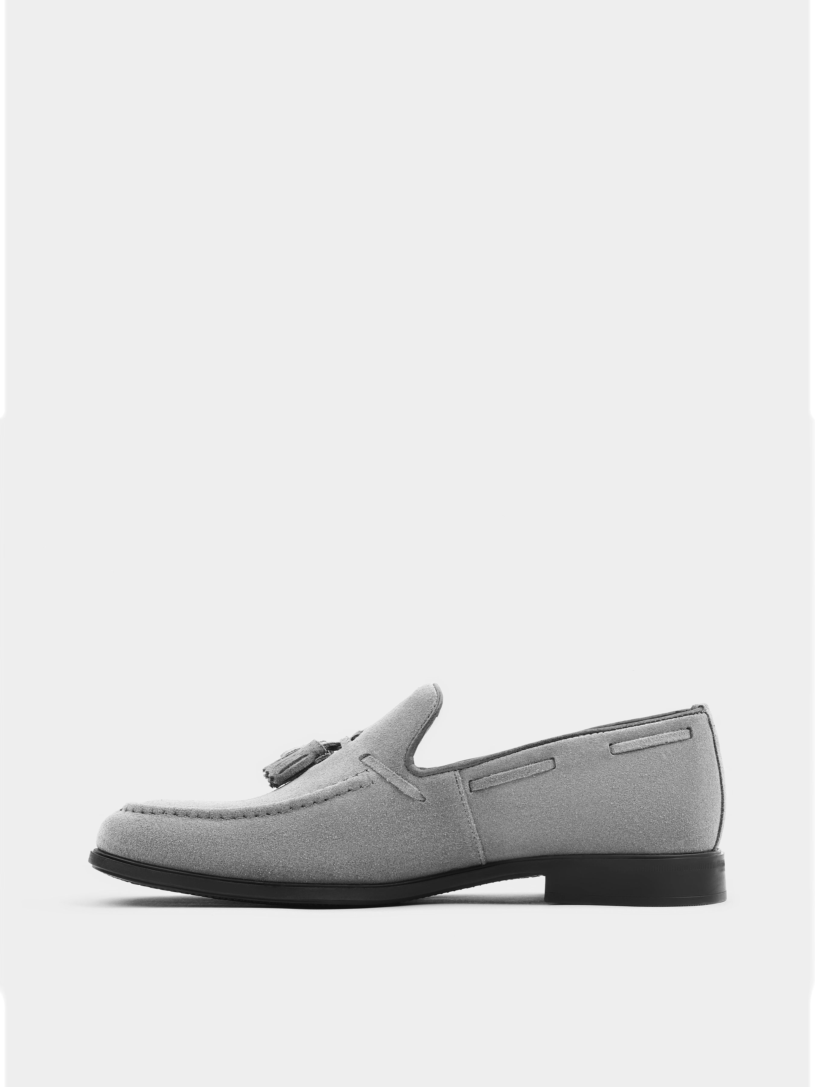 Frandi Grеy Suede Loafers