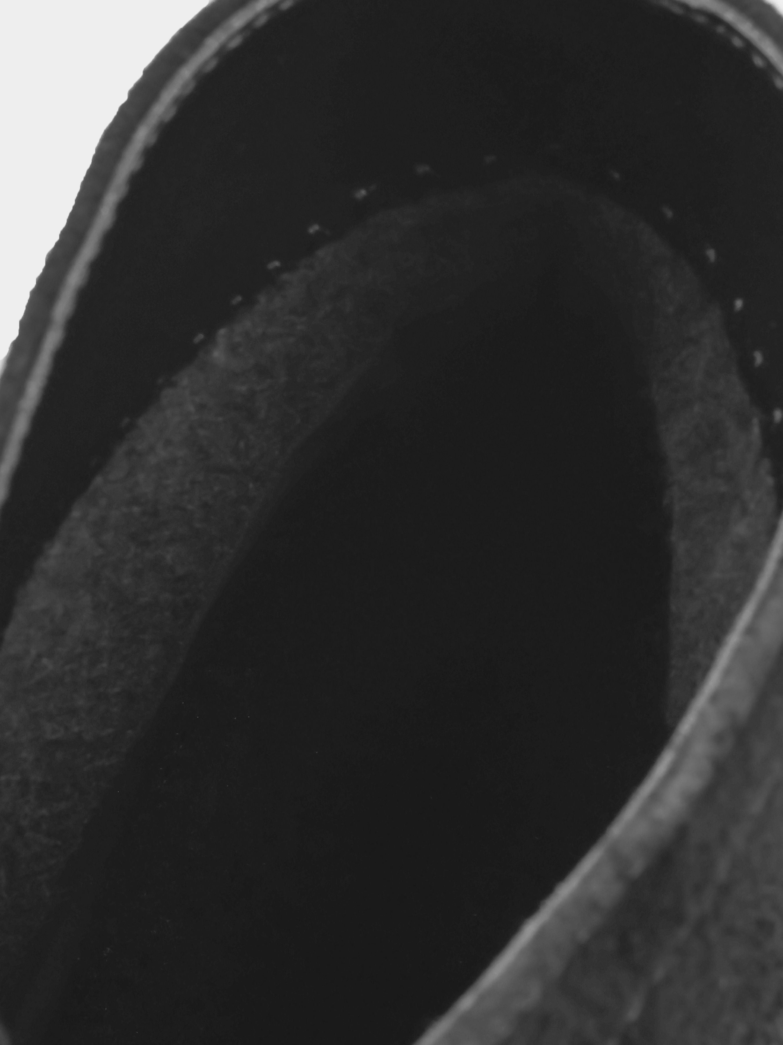 Boots, Modesto, Black Suede, Men's shoes, natural suede upper and fleece lining, substrate view