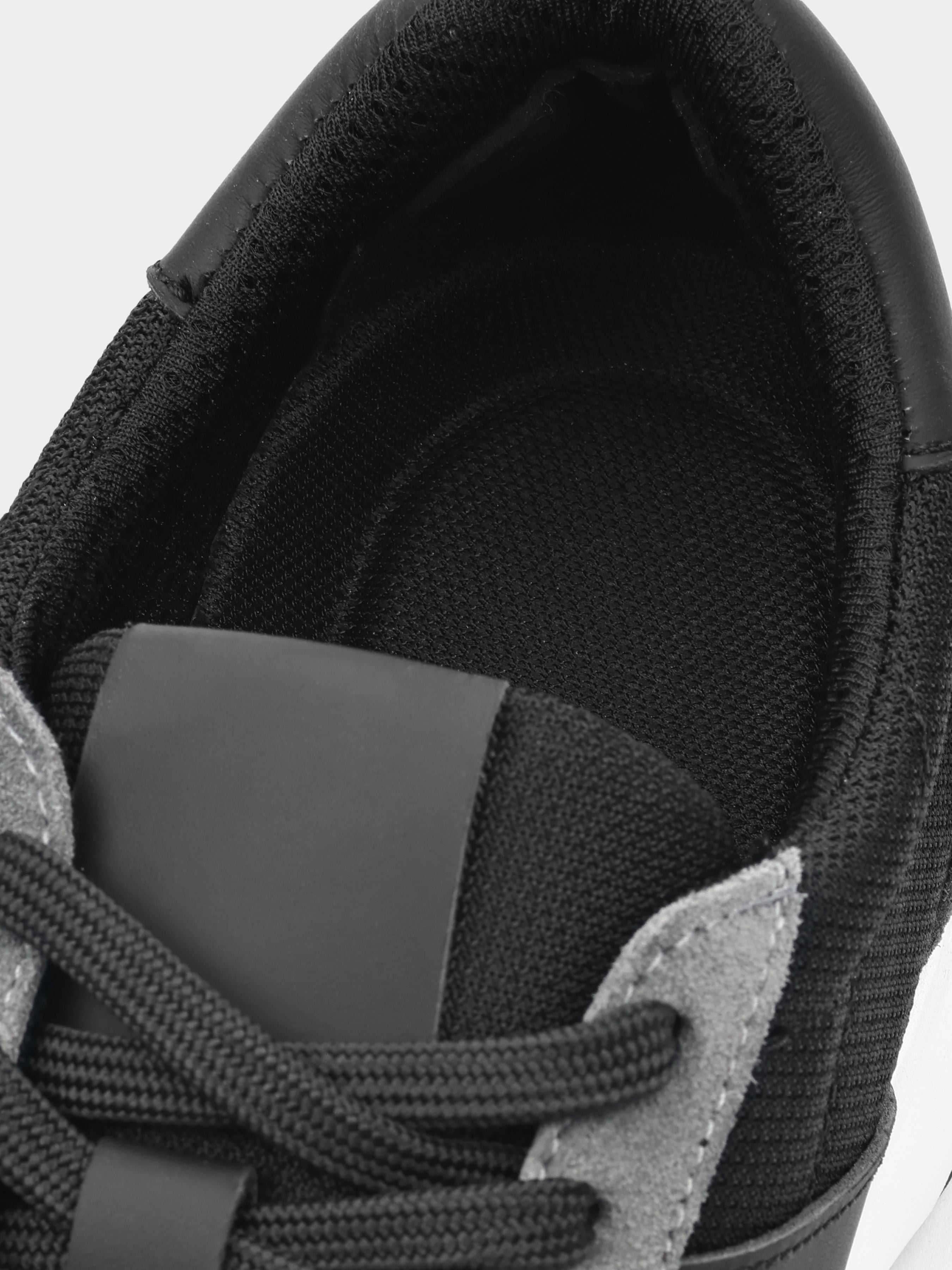 Sneakers, Lasciare, Grey White, Men's shoes, natural suede upper and textile lining, substrate view