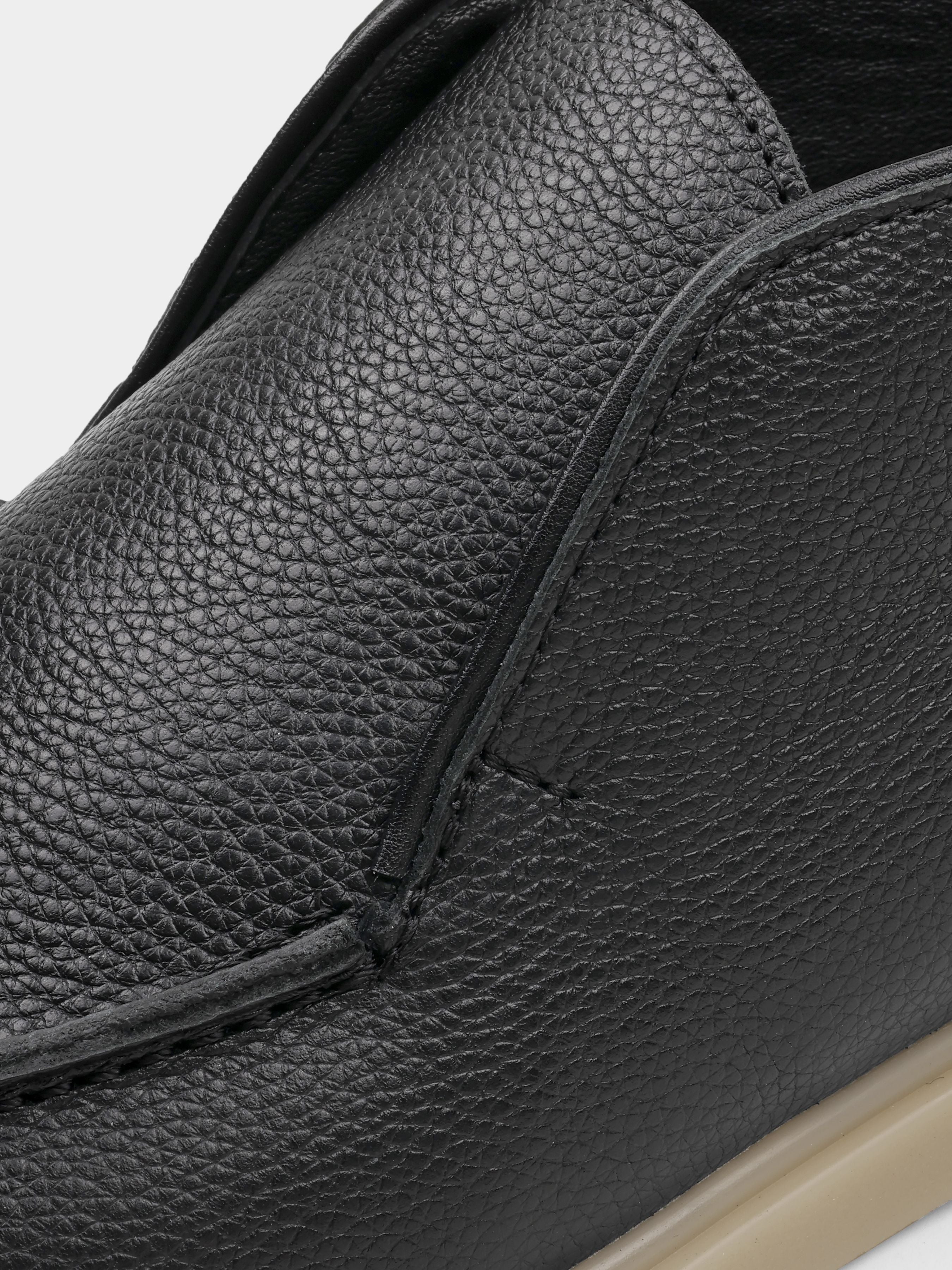 Boots, Ottaviano, Black Beige, Men's shoes, natural leather upper and lining, diagonally view