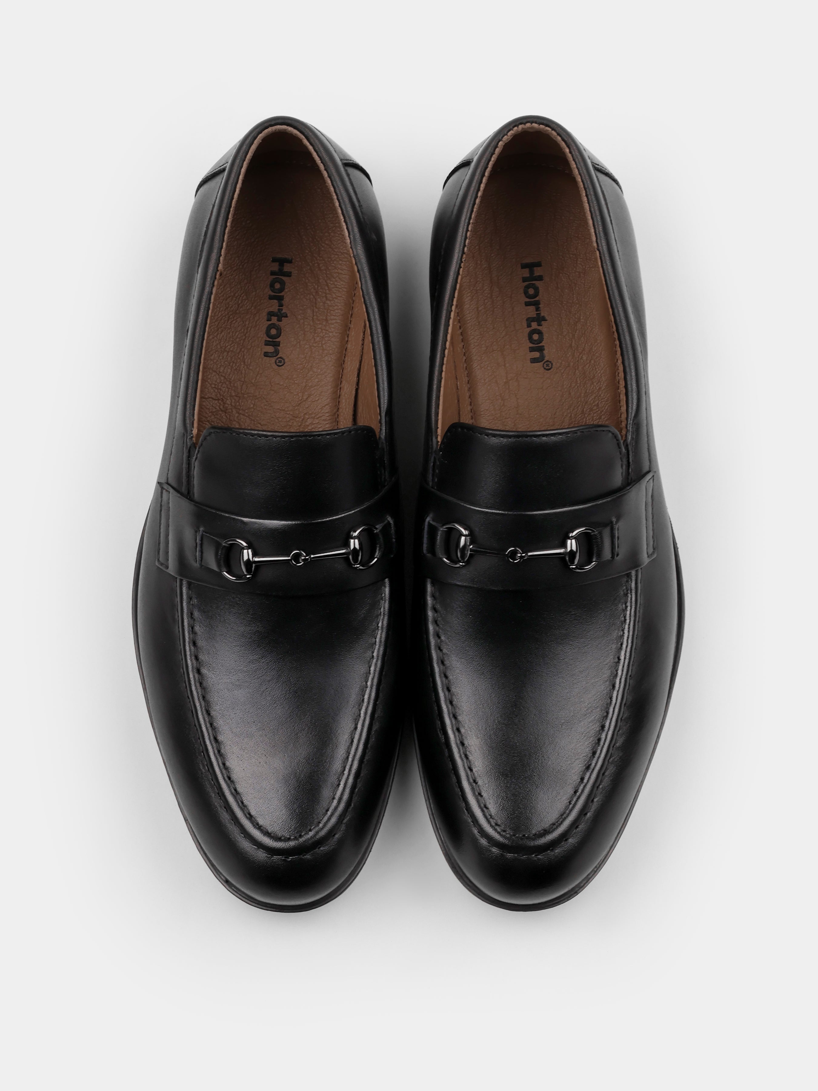 Loafers, Lamberto, Black, Men's shoes, natural leather upper and lining, front view