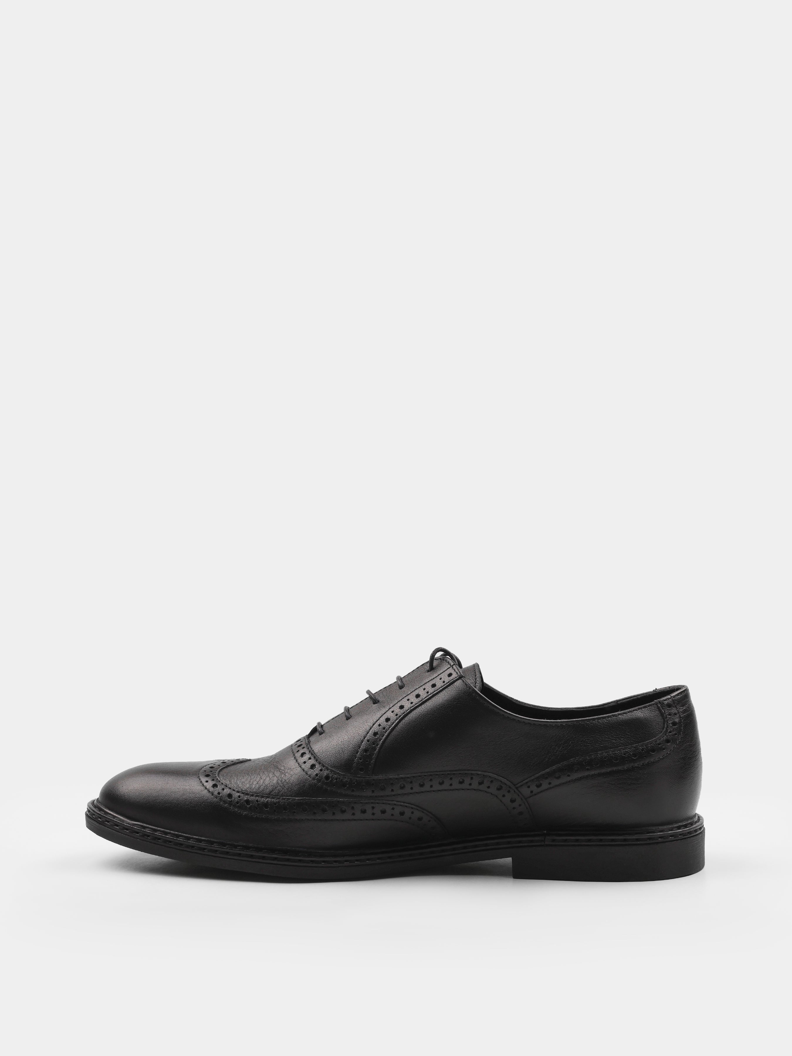 Oxfords, Quarto, Black, Men's shoes, natural leather upper and lining, left view