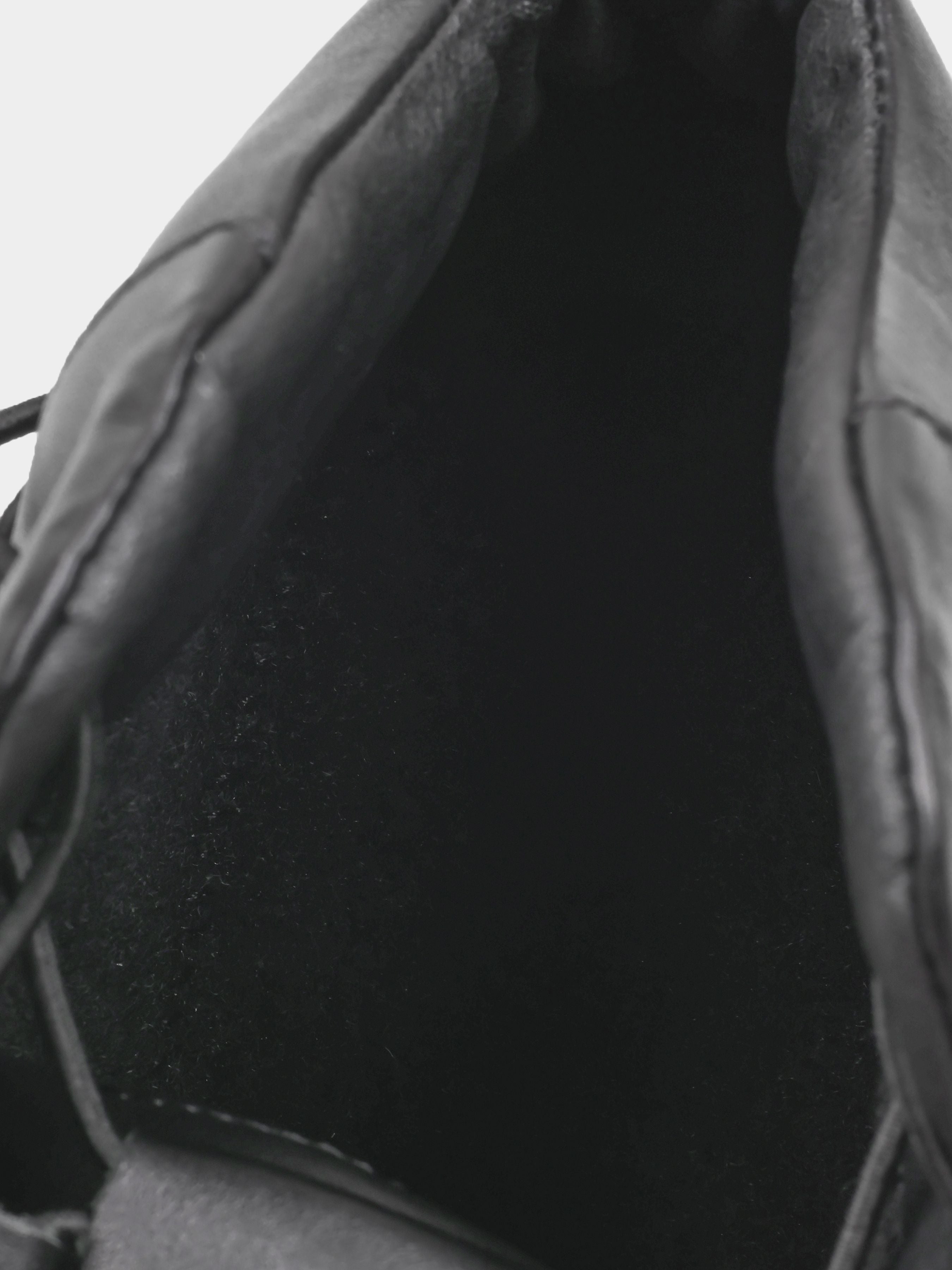 Sneakers, Insiti, Black White, Men's shoes,natural leather upper and fleece lining,substrate view