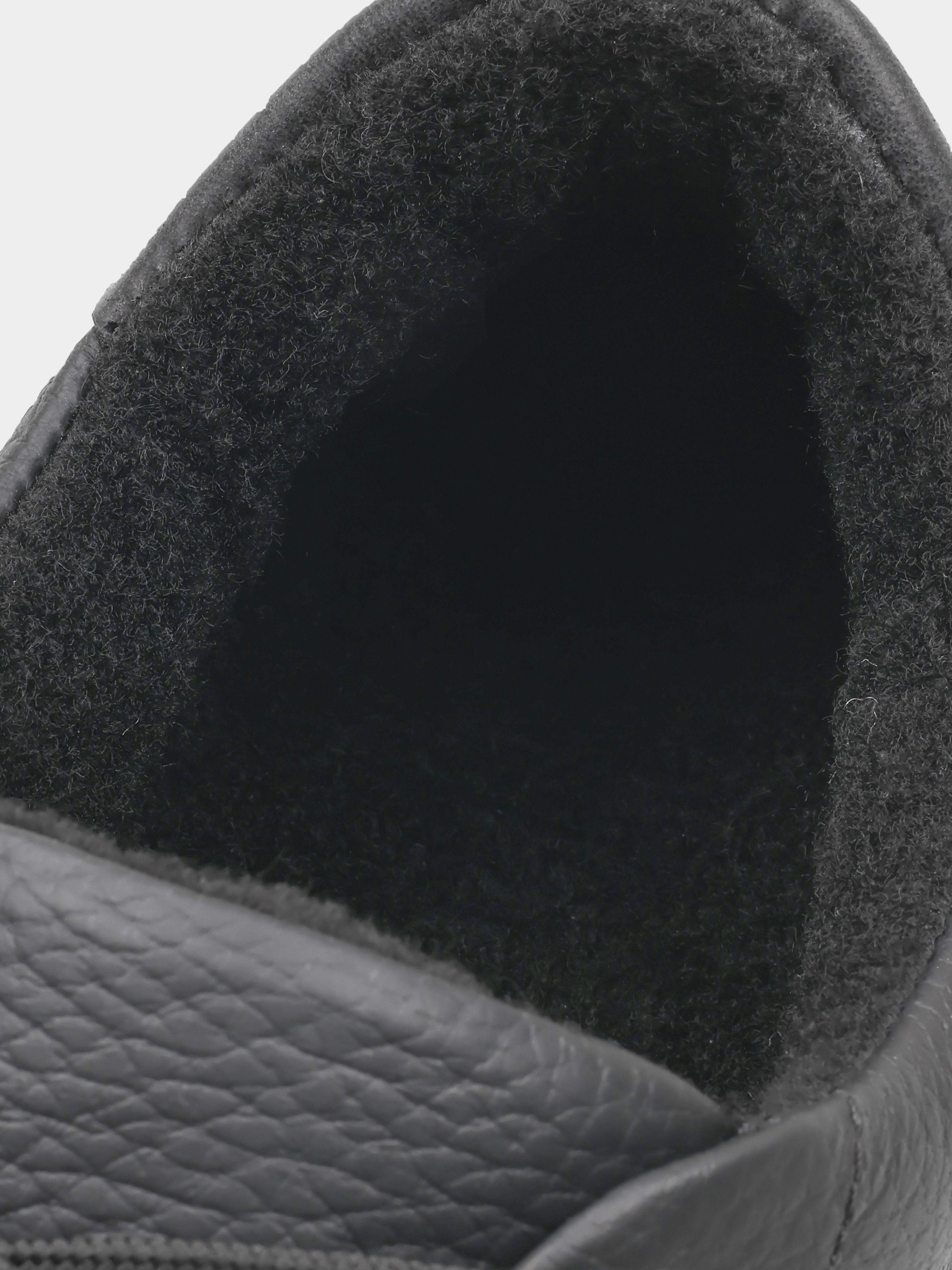 Sneakers, Cento, Black White, Men's shoes,natural leather upper and fleece lining, substrate view