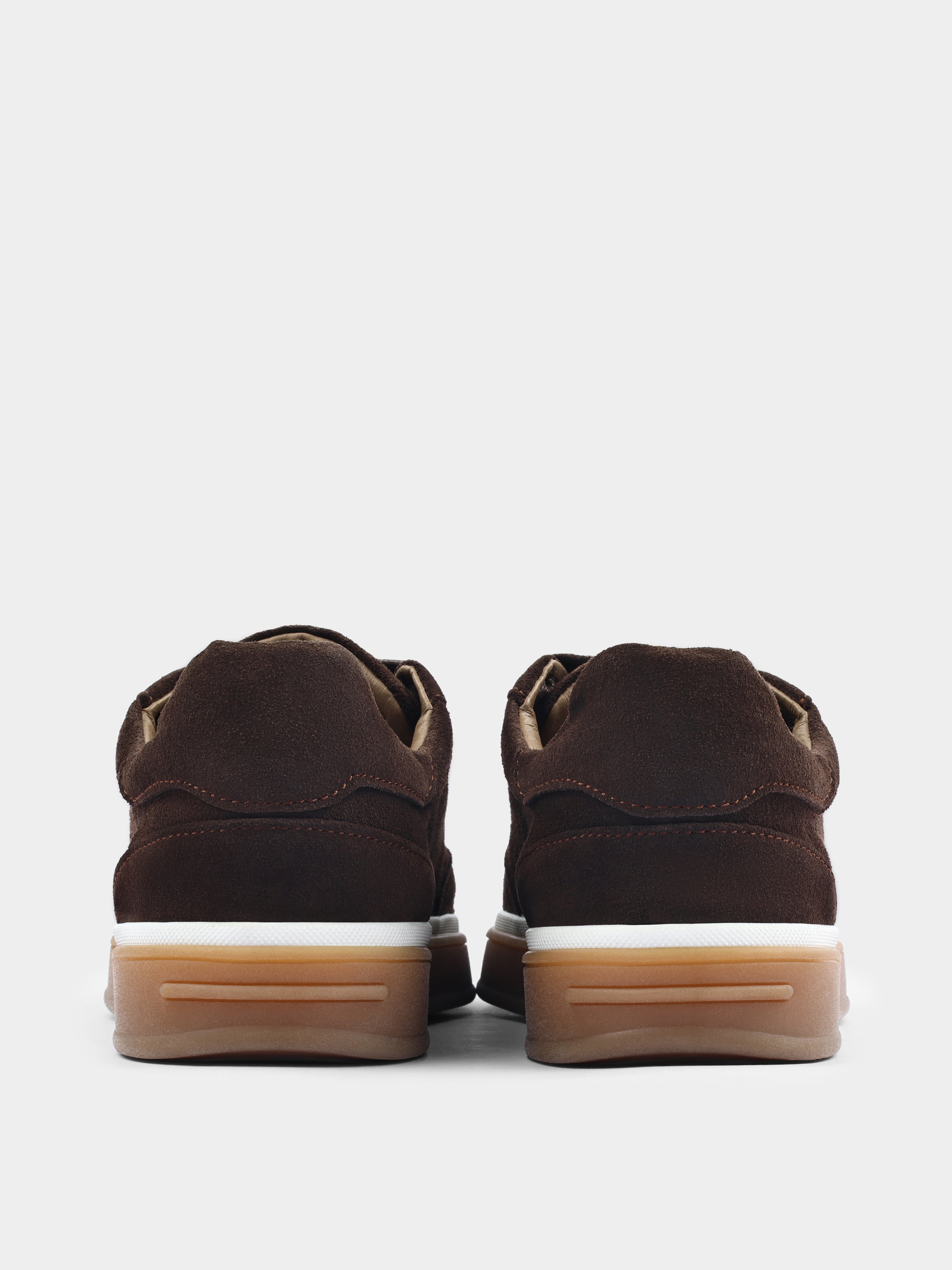 Volere Brown Suede Sneakers