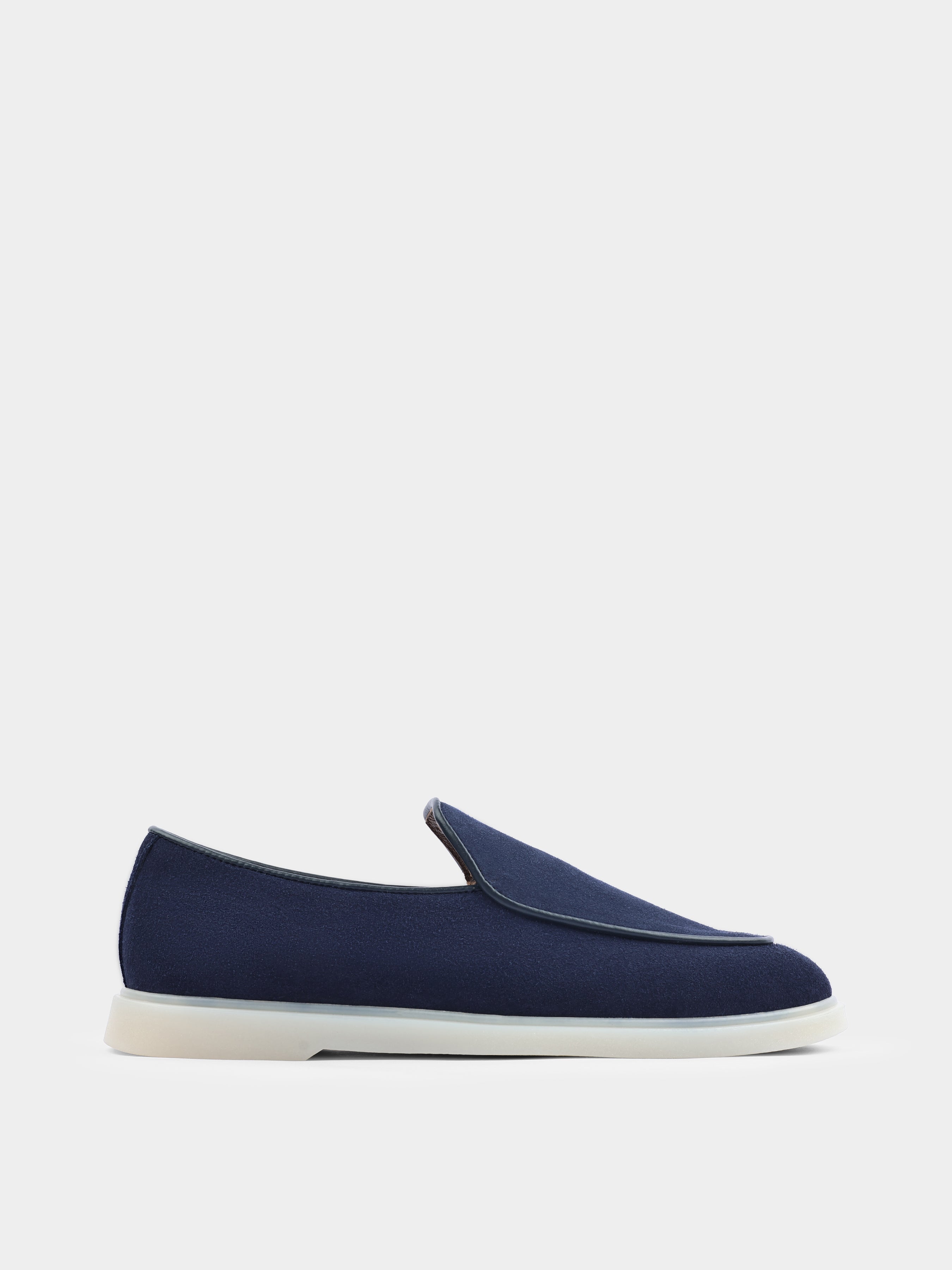 Denno Navy Loafers