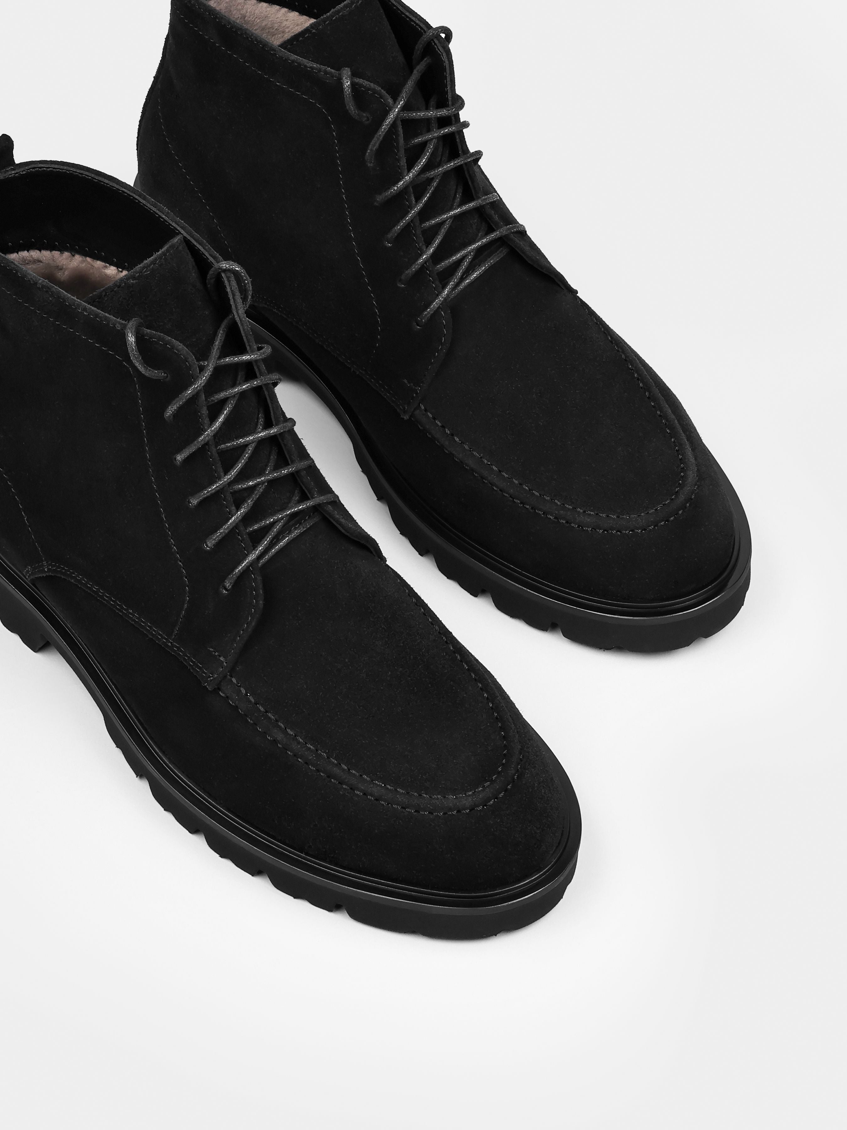 Frost Modesto Black Suede Boots