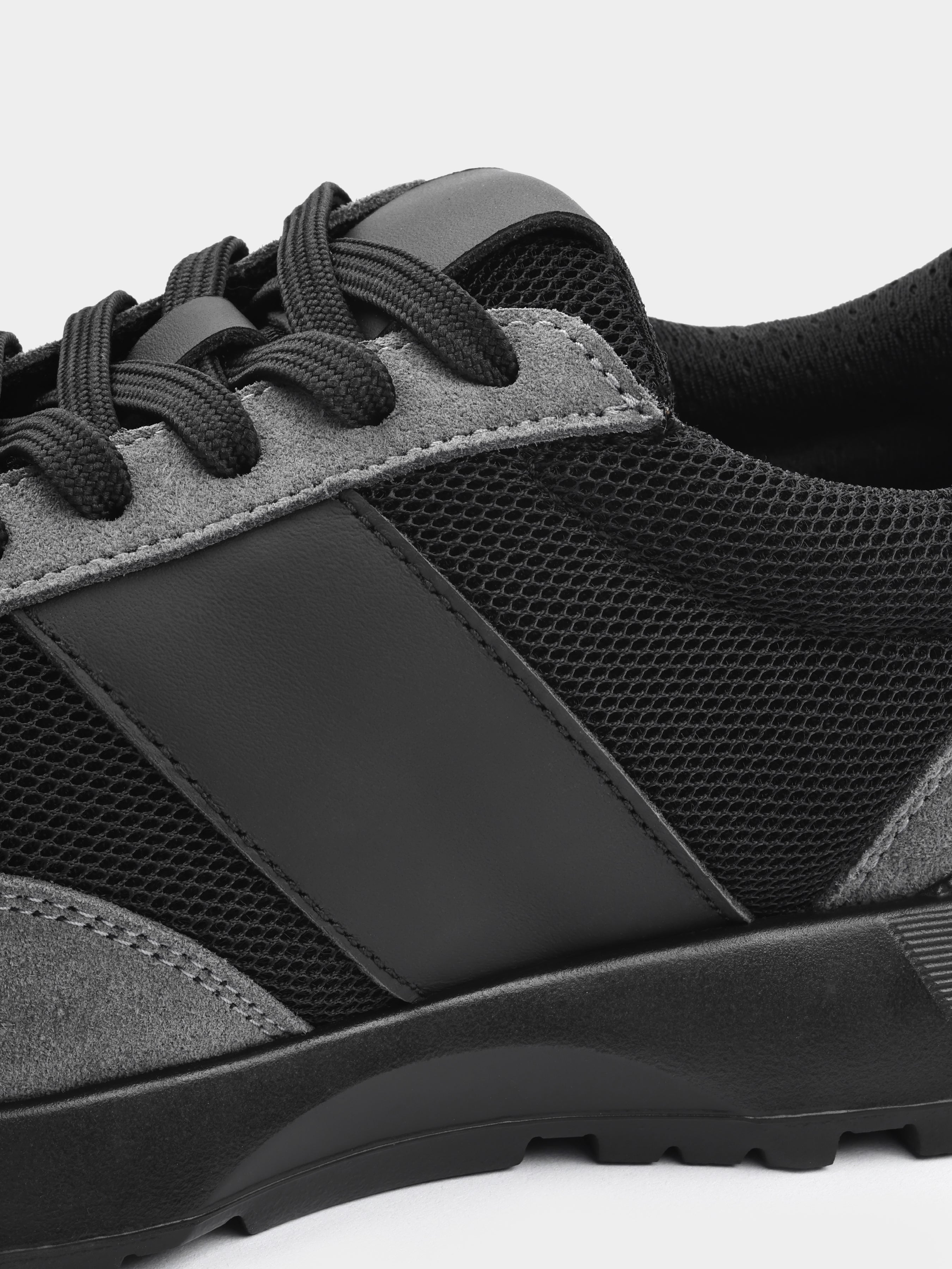 Lasciare Grey Black Sneakers