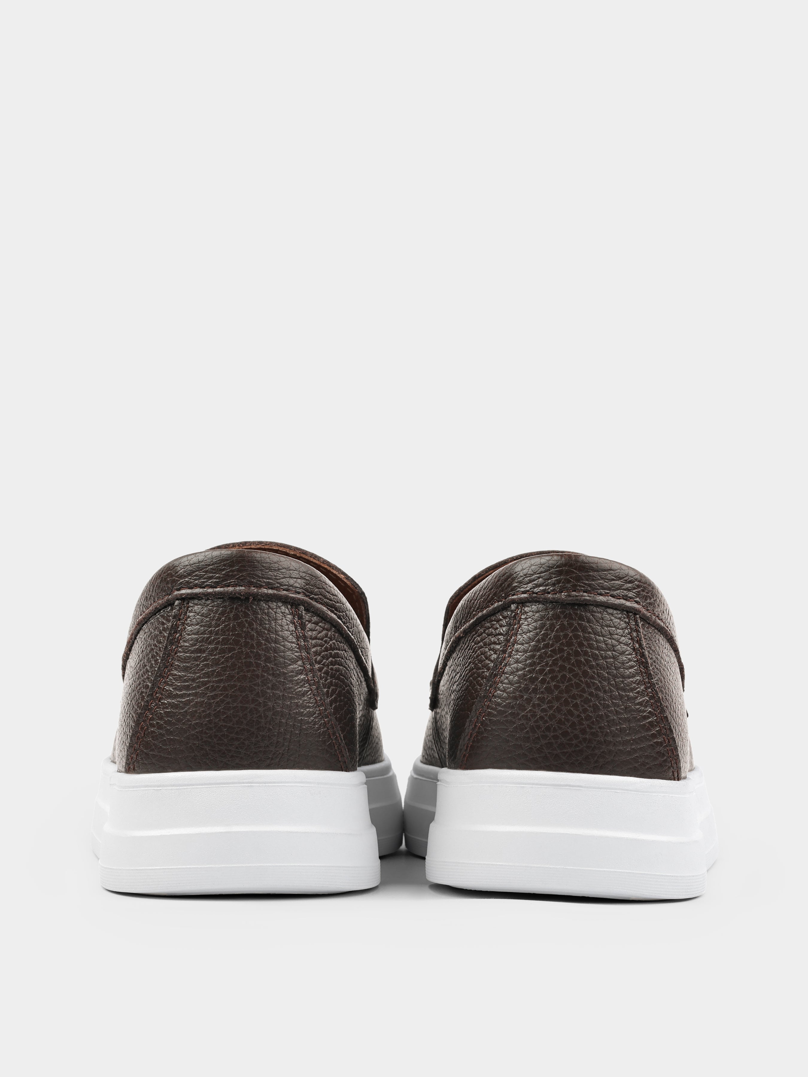 Spectrum Brown Loafers