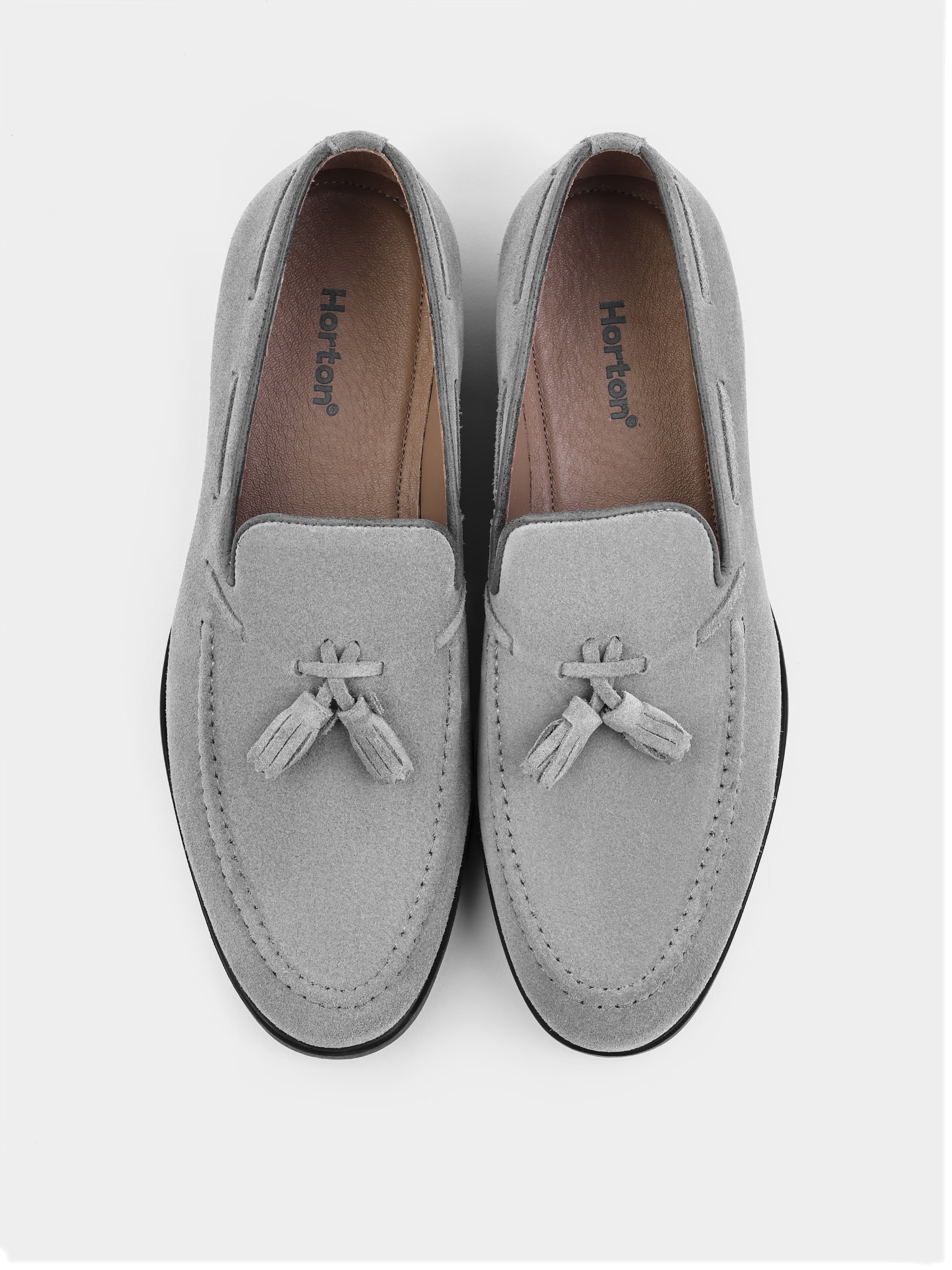 Frandi Grеy Suede Loafers