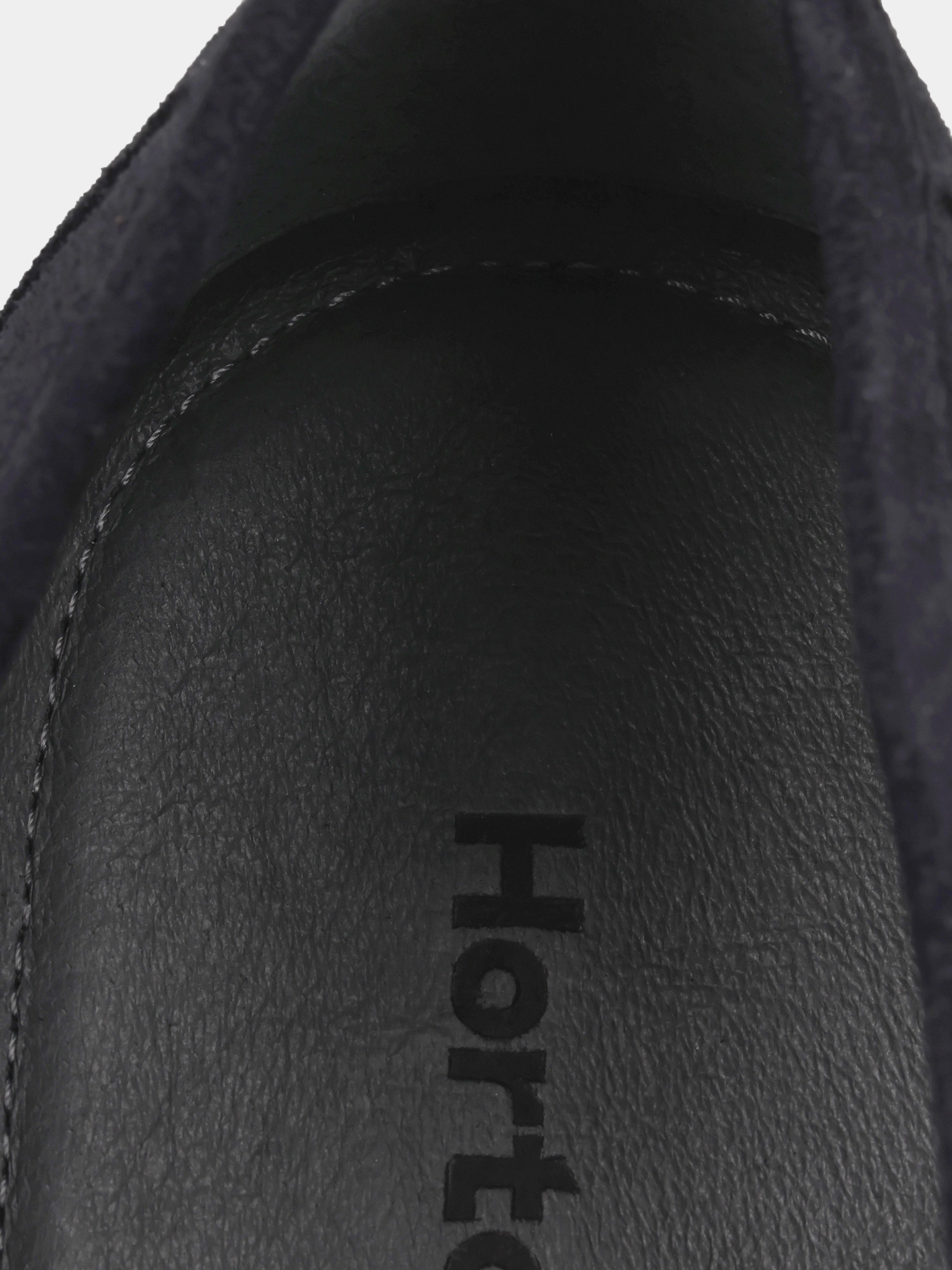 Loafers, Demini, Navy, Men's shoes,  natural leather lining and upper suede, insole view