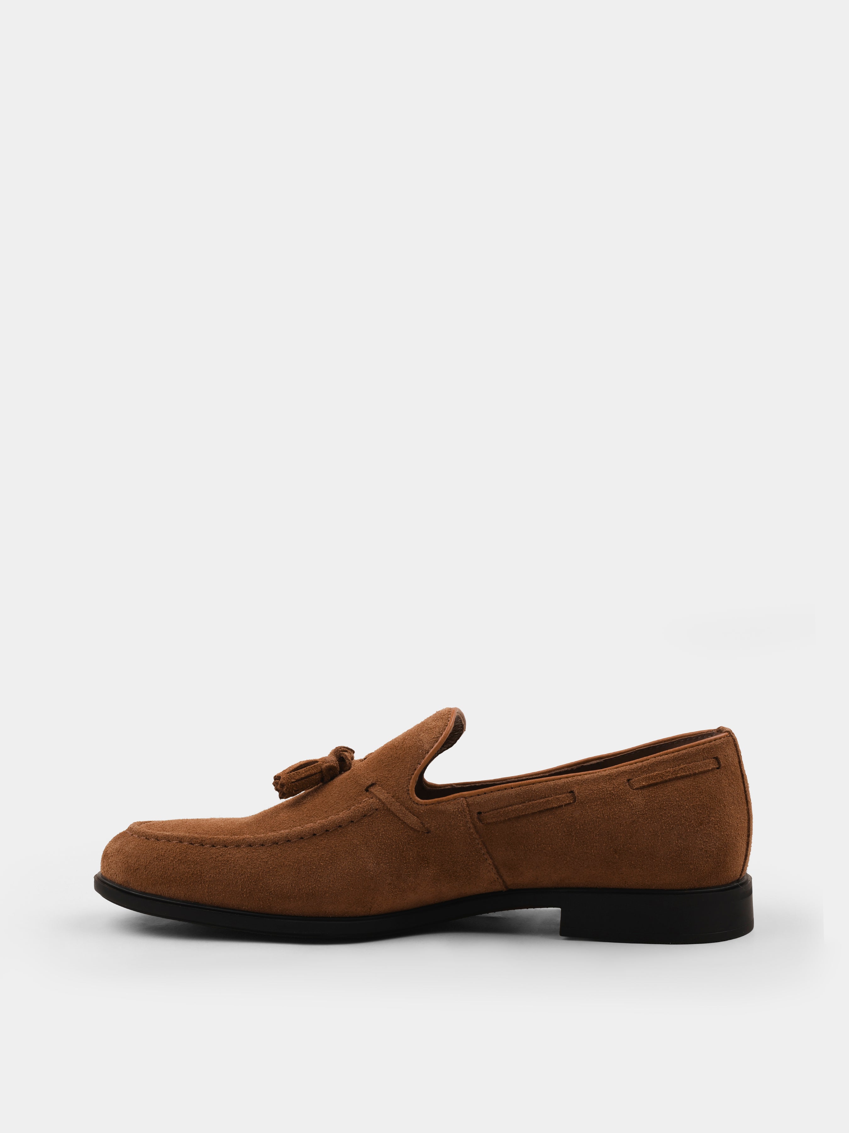 Frandi Brown Suede Loafers