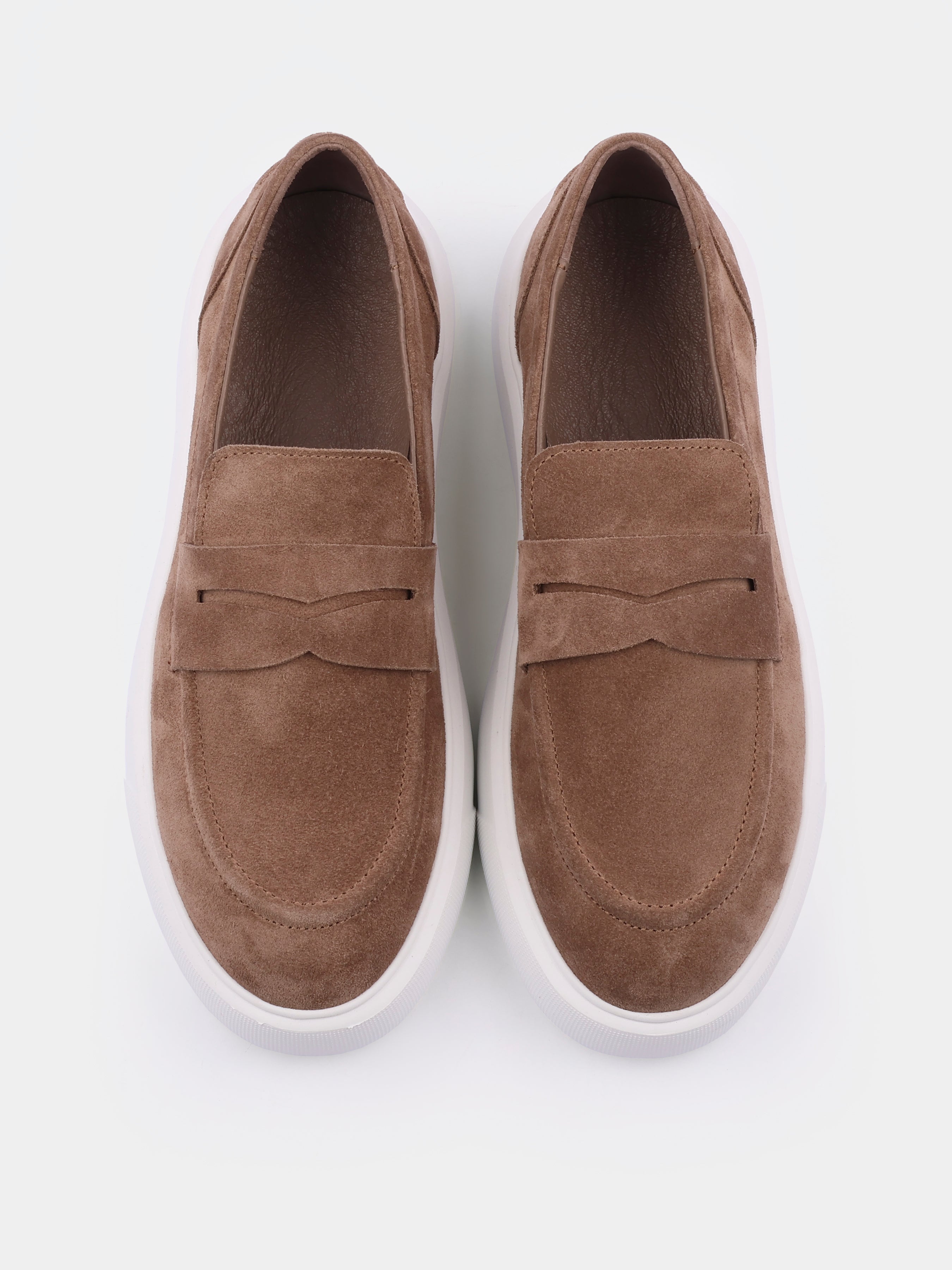 Incanto Cappuccino Suede Loafers