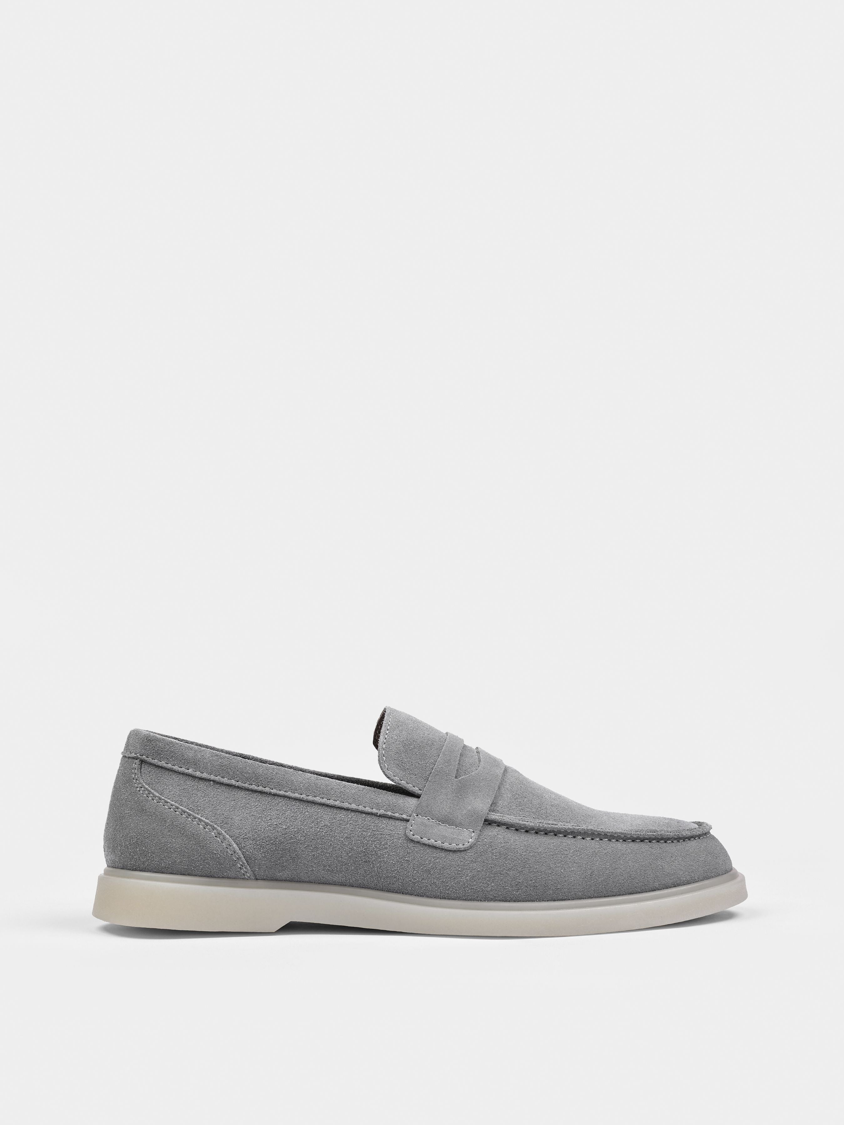 Prospero Grey Loafers