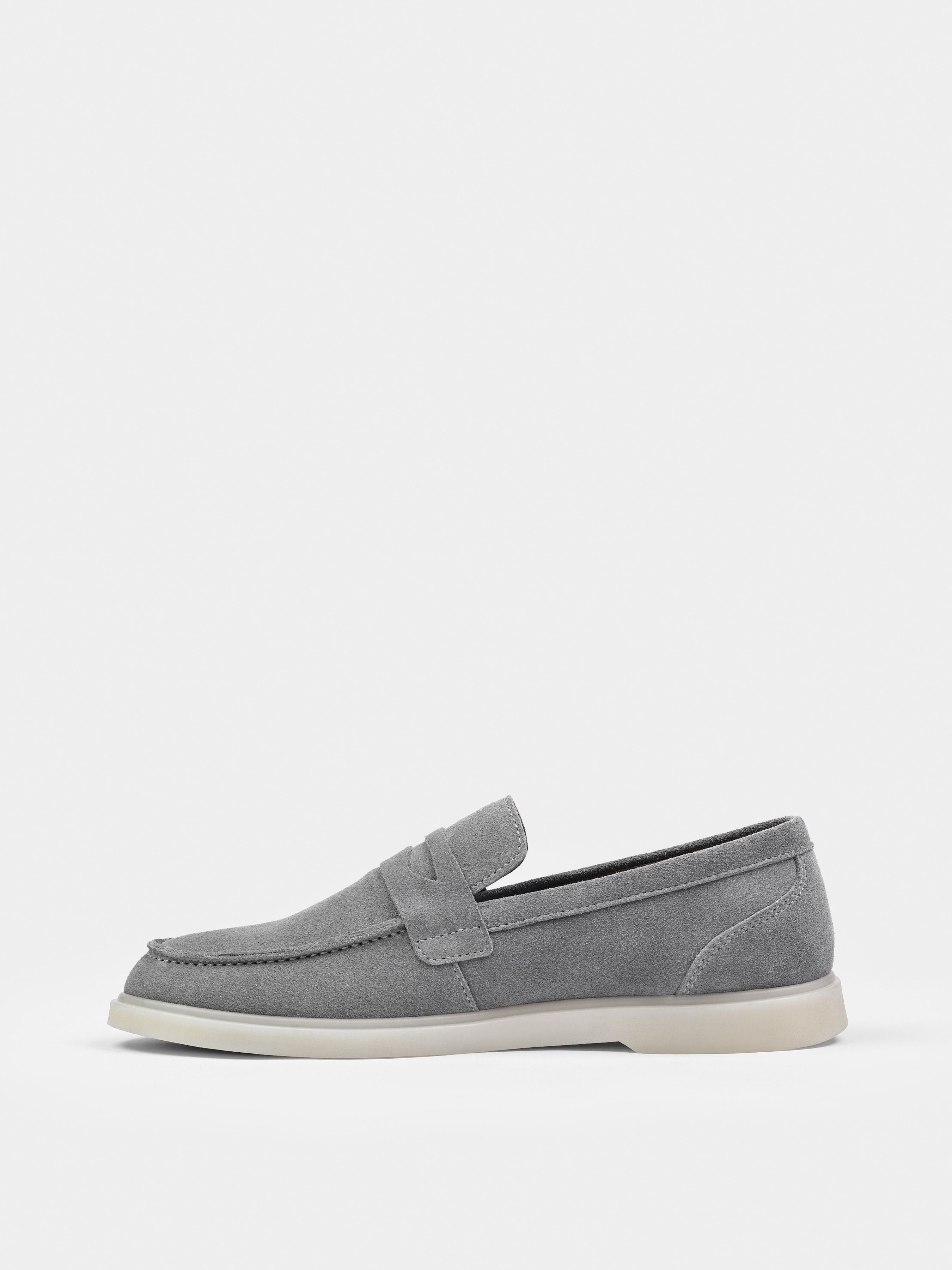 Prospero Grey Loafers