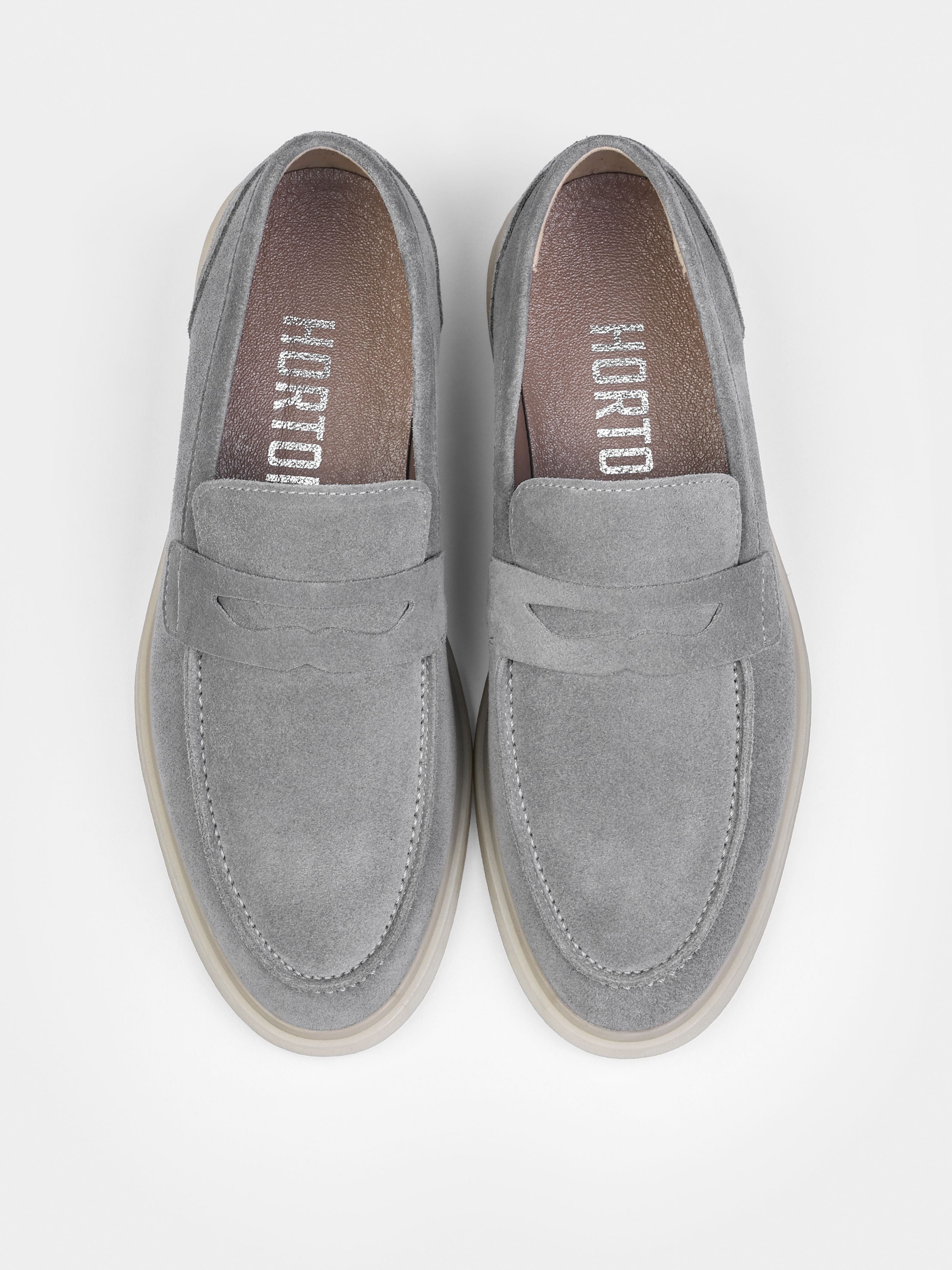 Prospero Grey Loafers