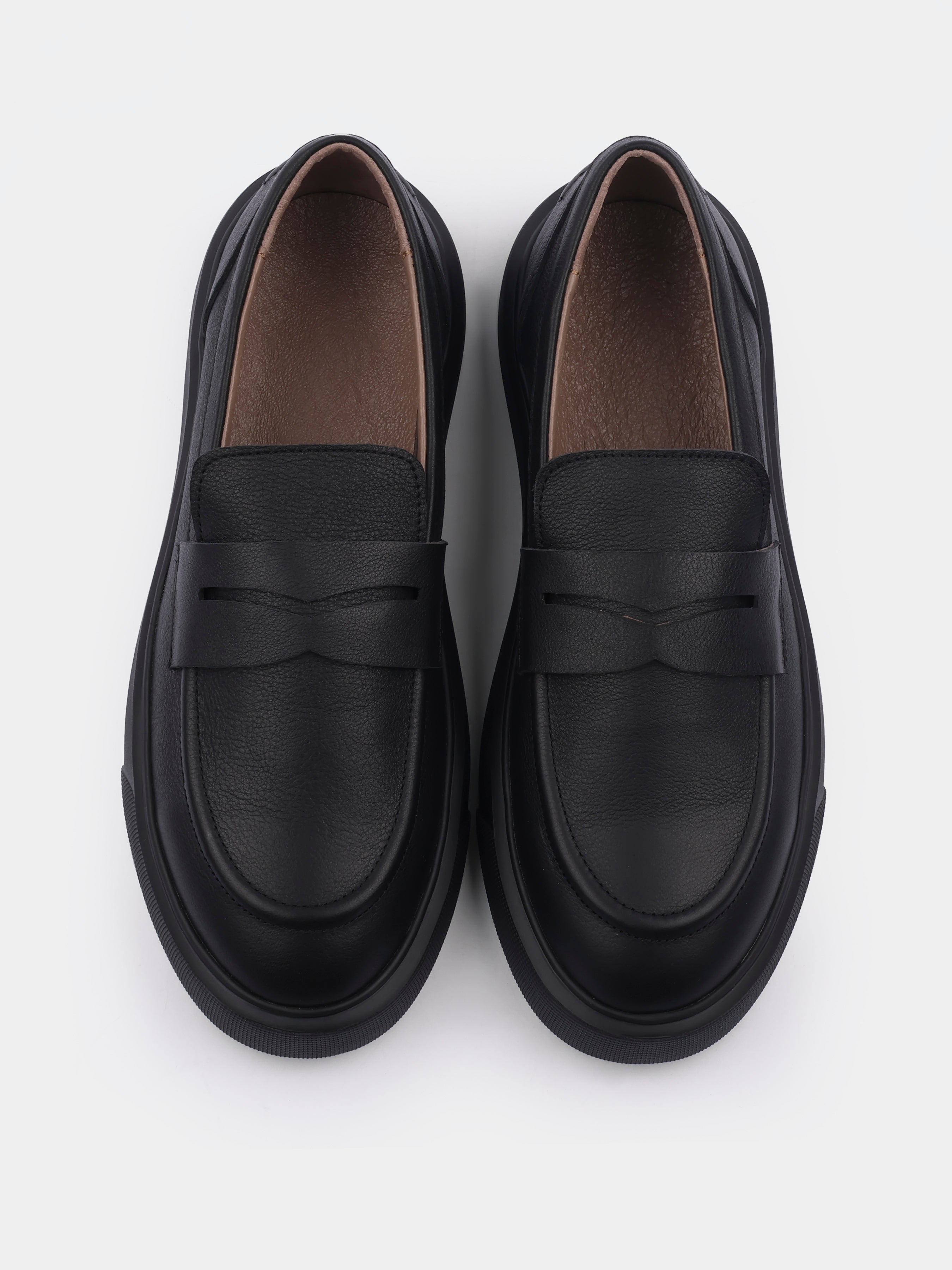 Incanto Black Loafers