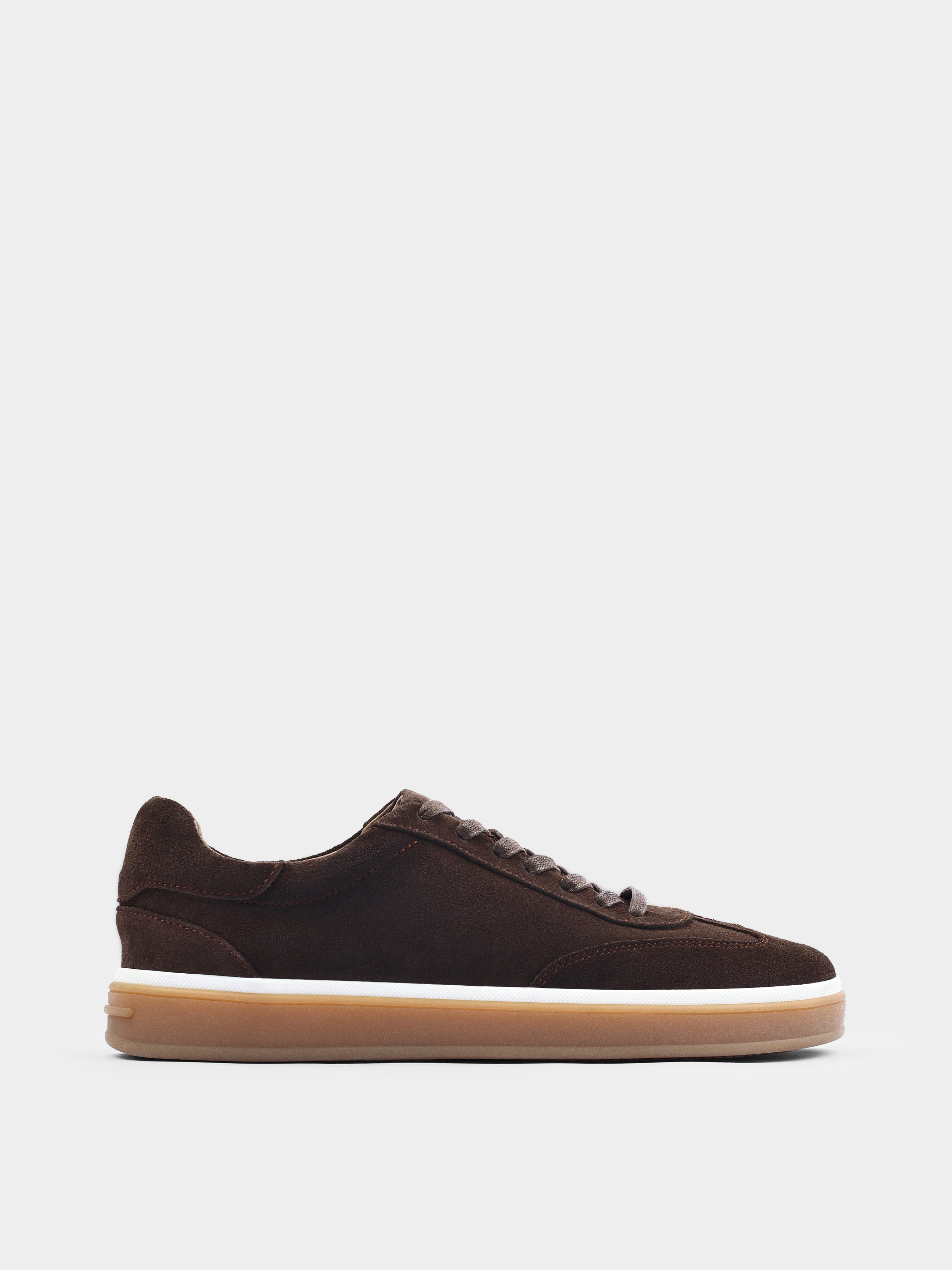 Volere Brown Suede Sneakers