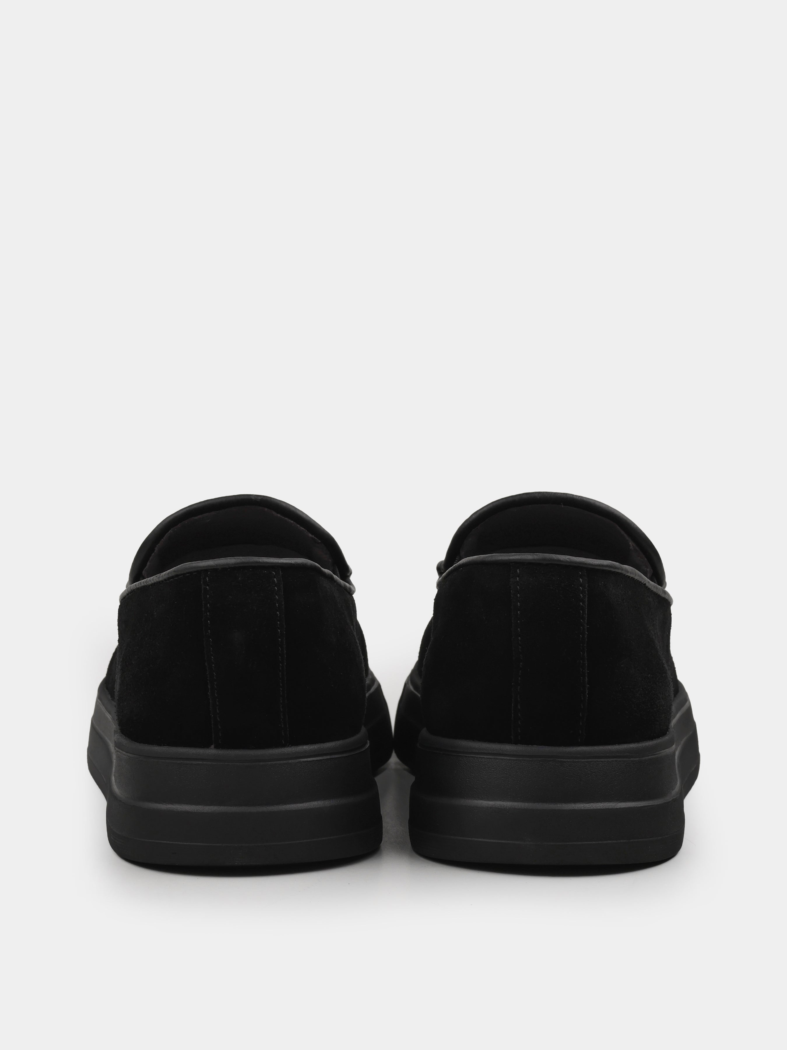 Oscuro Black Loafers