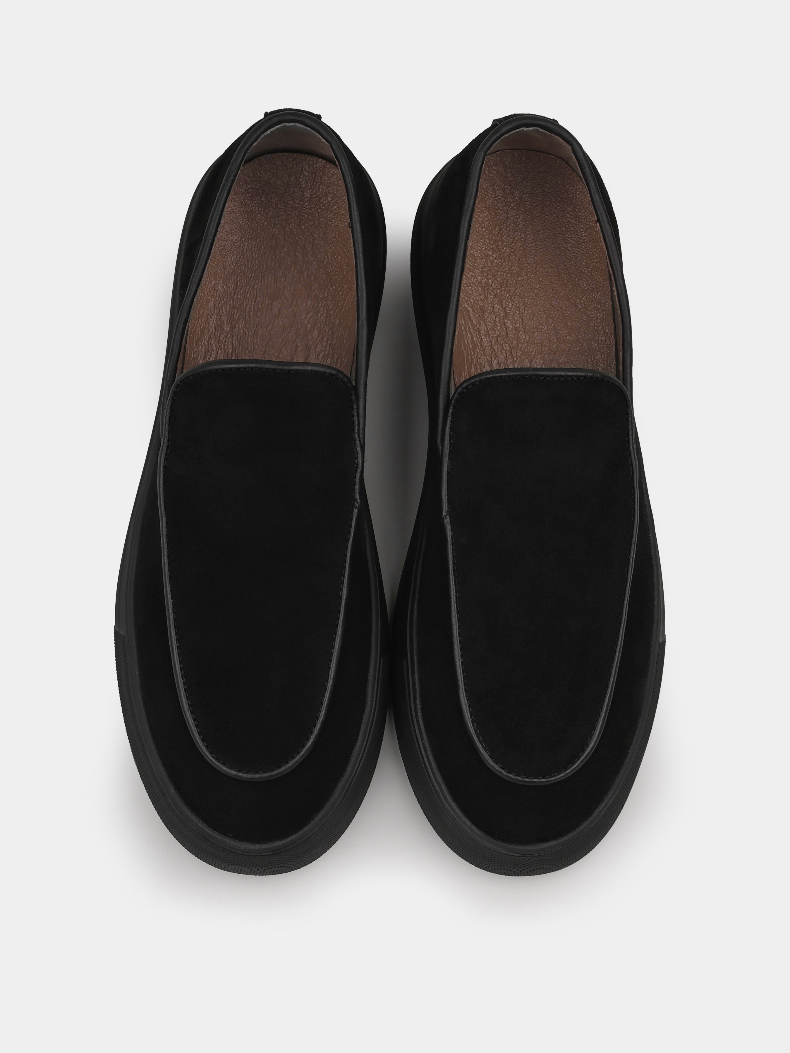 Oscuro Black Loafers